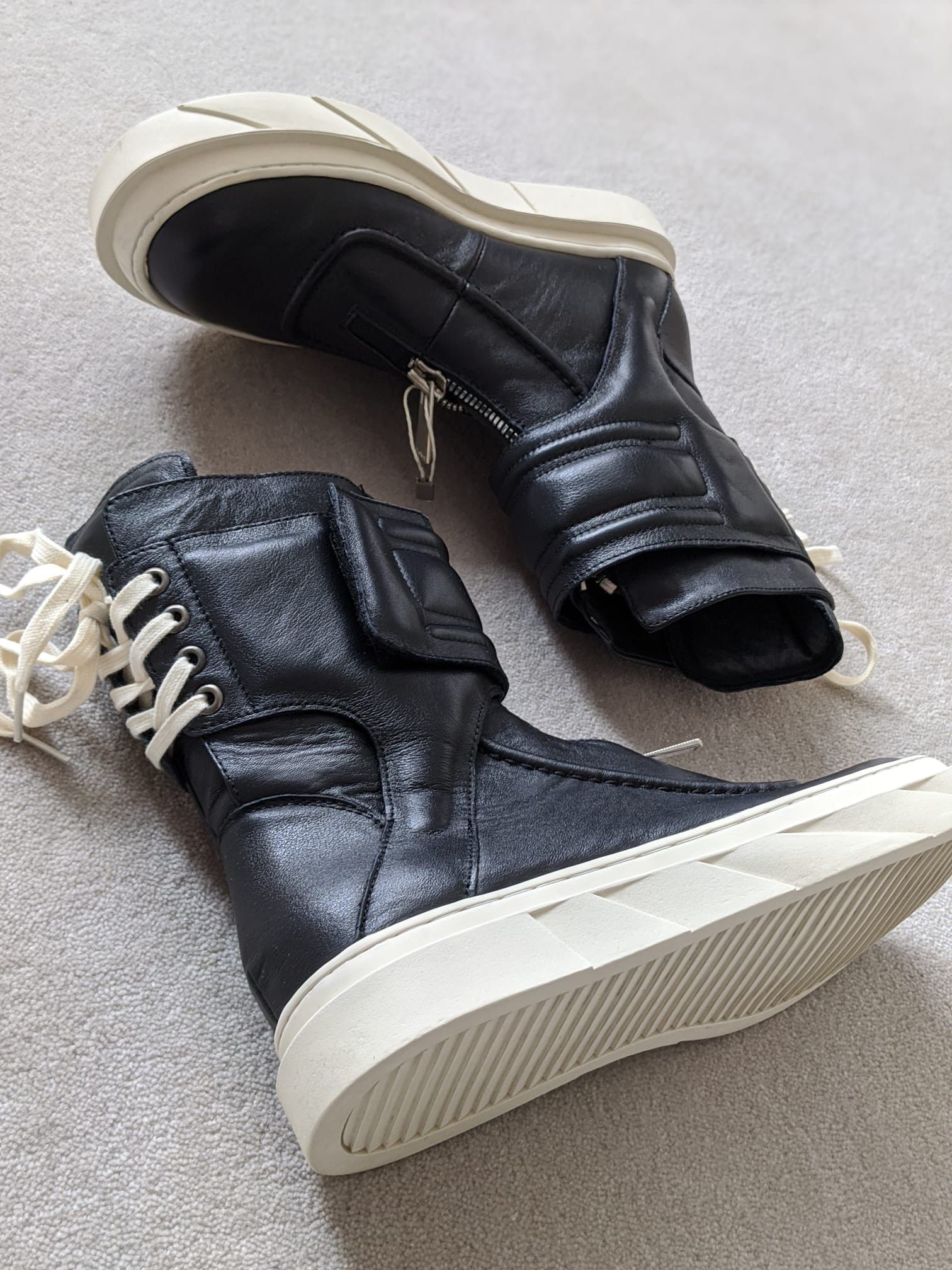 D.Gnak By Kang.D Leather Corset Boots - Size 41 similar to Geobasket Size US 8 / EU 41 - 6 Thumbnail