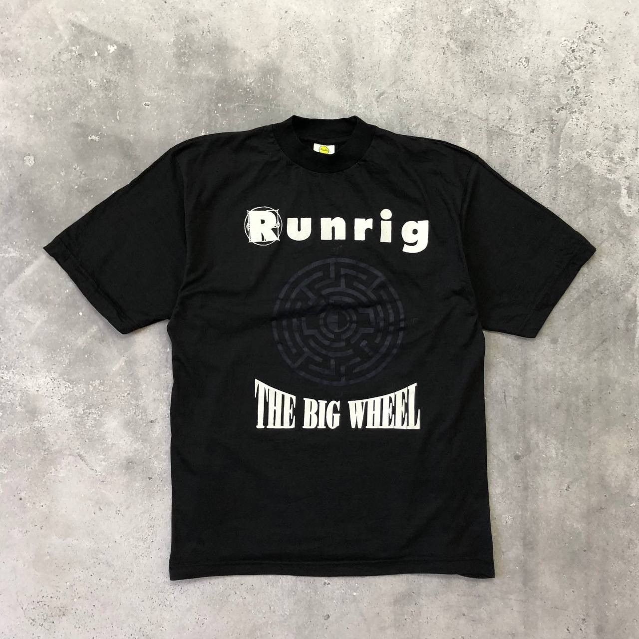 Vintage 90s Runrig The Big Wheel Band T Shirt Vintage | Grailed
