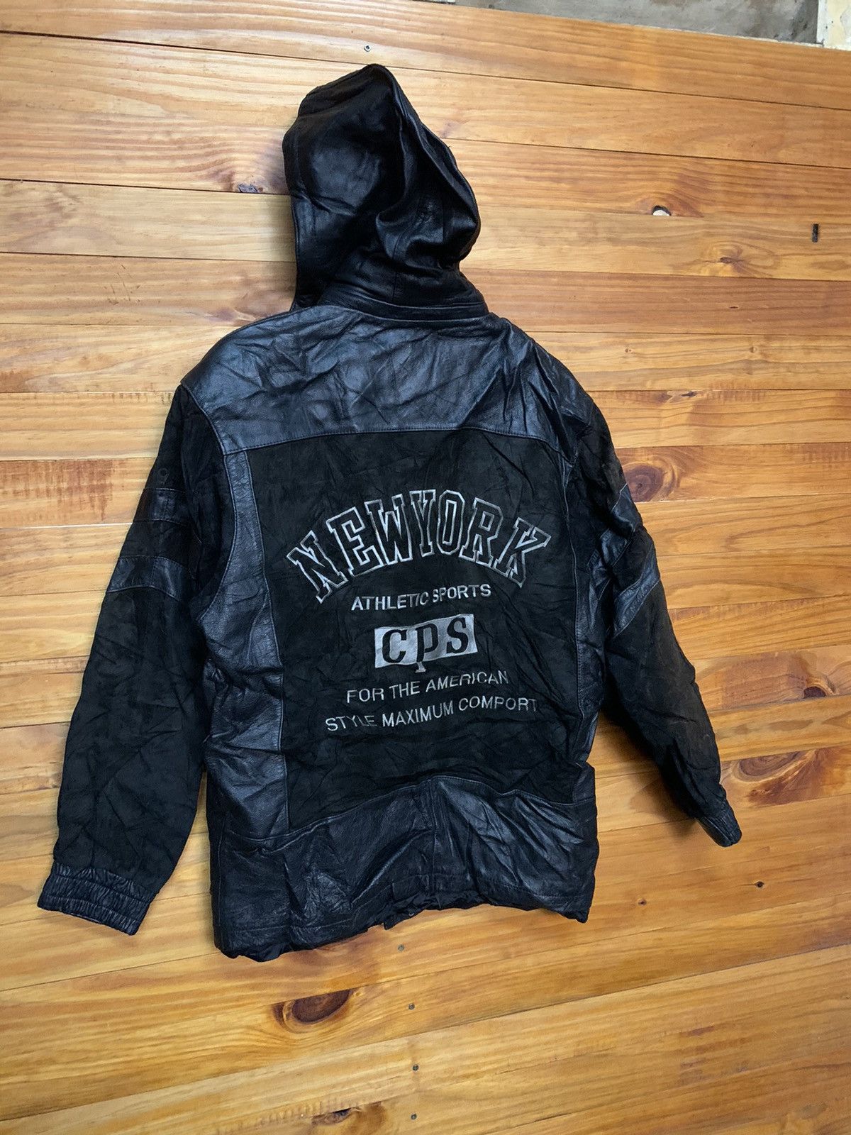 CPS CHAPS Vintage Embroidered CPS Leather Jacket Size US M / EU 48-50 / 2 - 5 Thumbnail