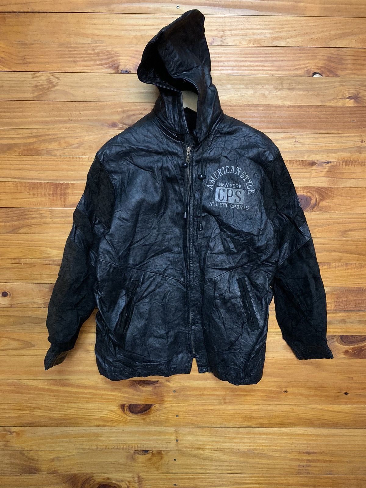 CPS CHAPS Vintage Embroidered CPS Leather Jacket Size US M / EU 48-50 / 2 - 2 Thumbnail