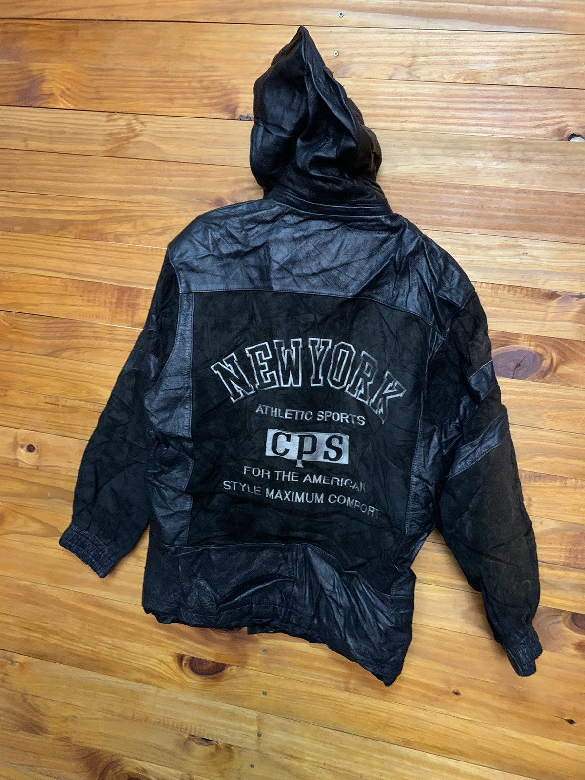 CPS CHAPS Vintage Embroidered CPS Leather Jacket Size US M / EU 48-50 / 2 - 6 Thumbnail
