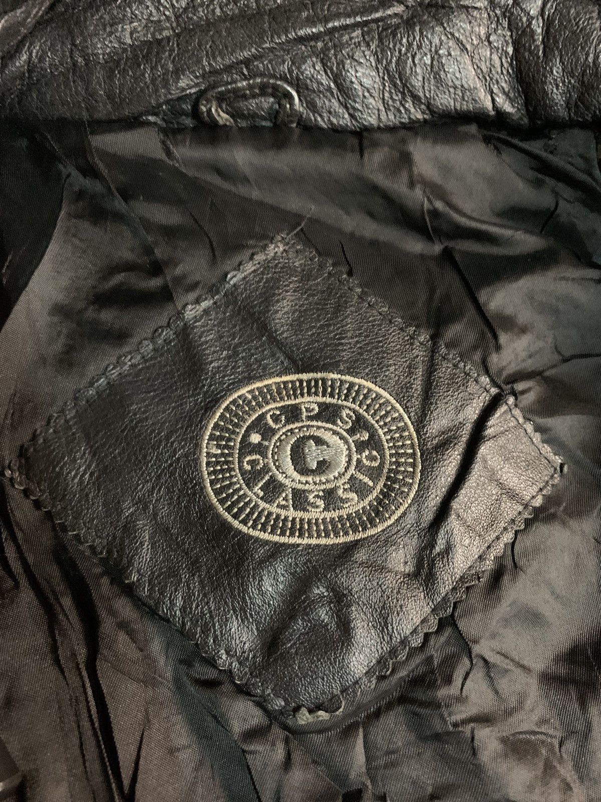 CPS CHAPS Vintage Embroidered CPS Leather Jacket Size US M / EU 48-50 / 2 - 7 Thumbnail