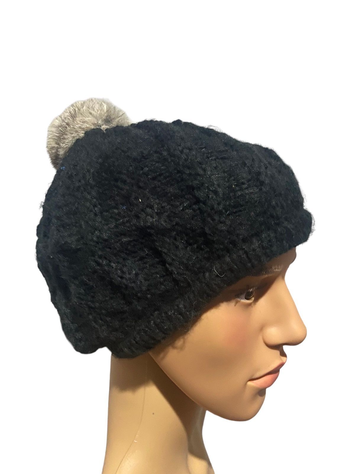 Vintage 🔥SALE🔥MADE IN JAPAN WOOL KNITTED BEANIE Size ONE SIZE - 3 Thumbnail