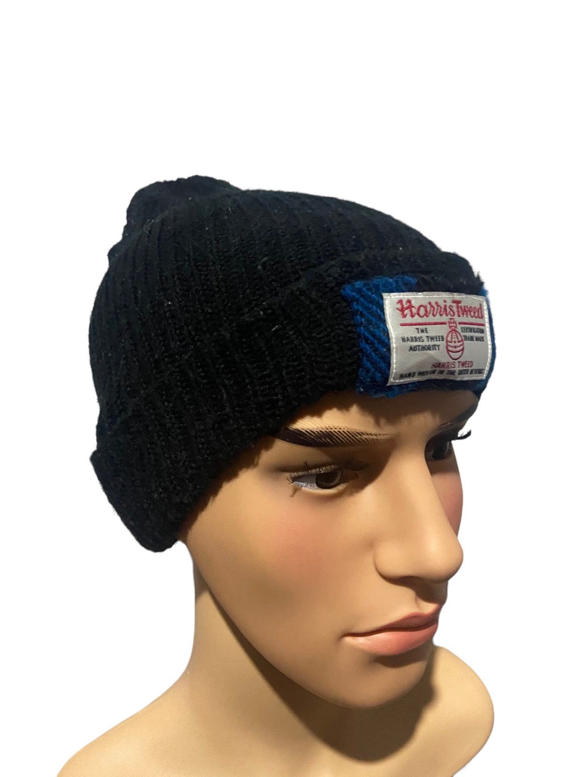 Harris Tweed 🔥SALE🔥HARRIS TWEED WOOL KNITTED BEANIE HATS Size ONE SIZE - 3 Thumbnail