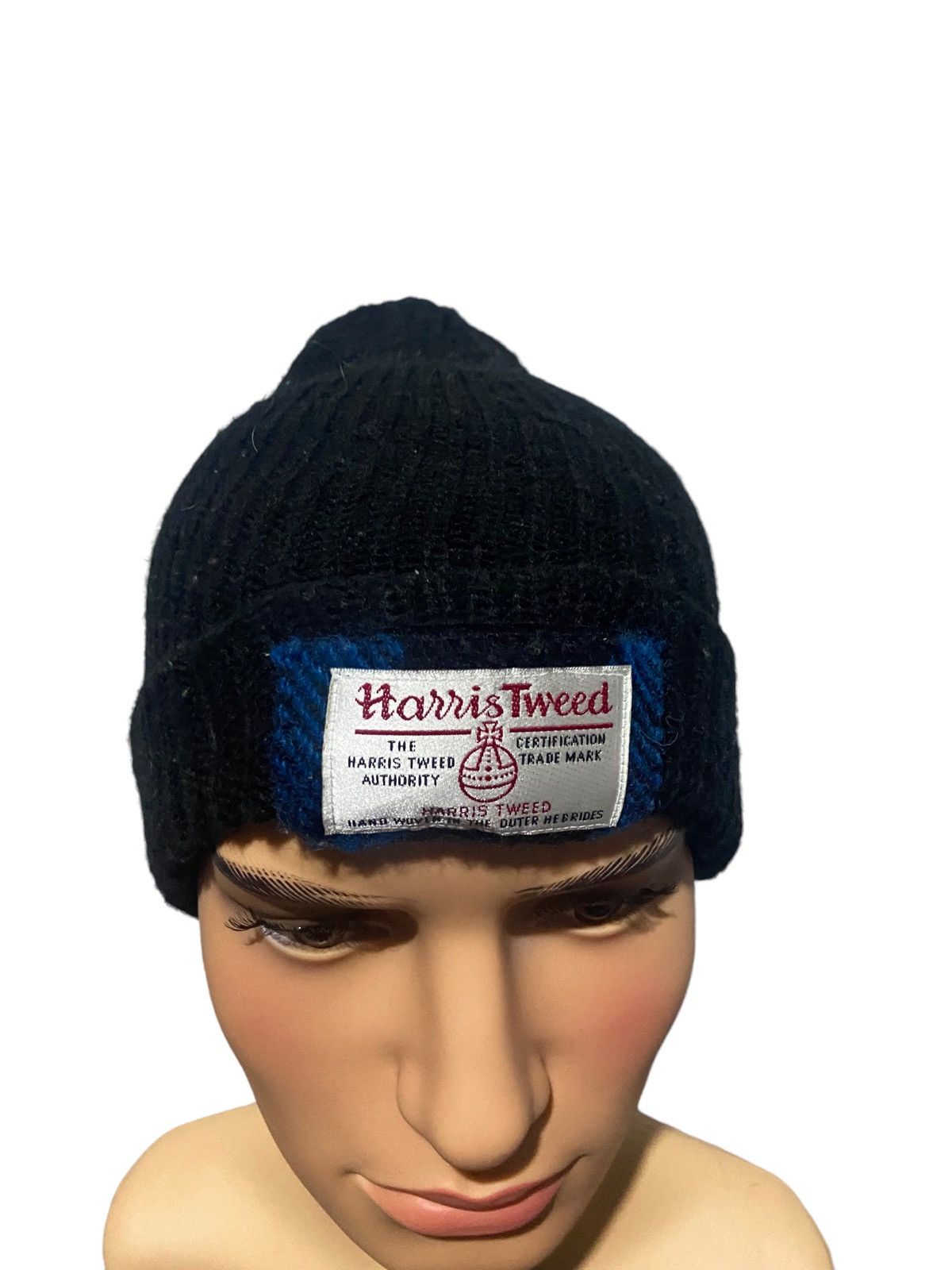 Harris Tweed 🔥SALE🔥HARRIS TWEED WOOL KNITTED BEANIE HATS Size ONE SIZE - 4 Thumbnail