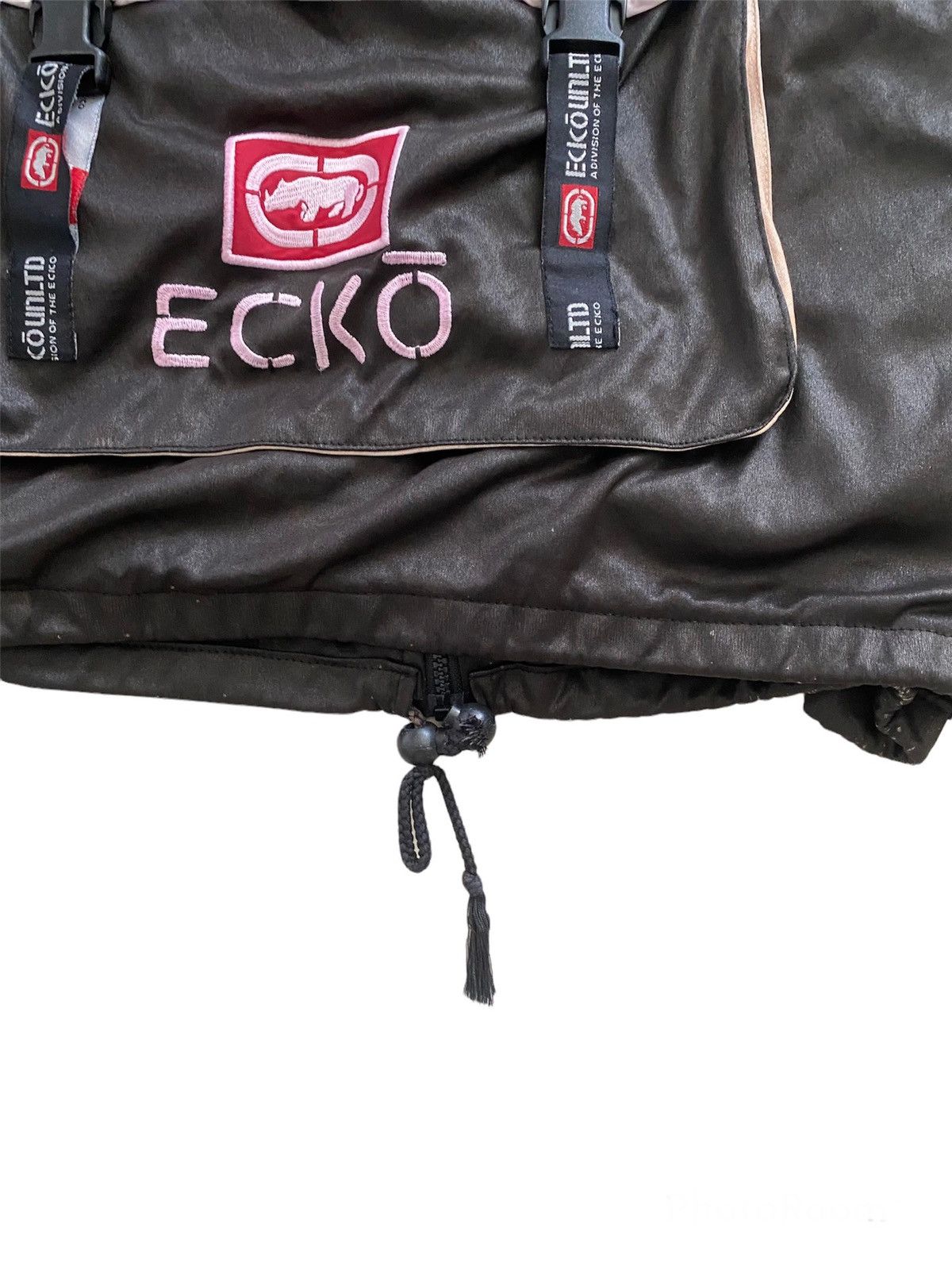 Ecko Unltd. × Seditionaries × Vintage Vintage Jacket ECKO pocket Bags striped logo nice designer Size US L / EU 52-54 / 3 - 8 Thumbnail