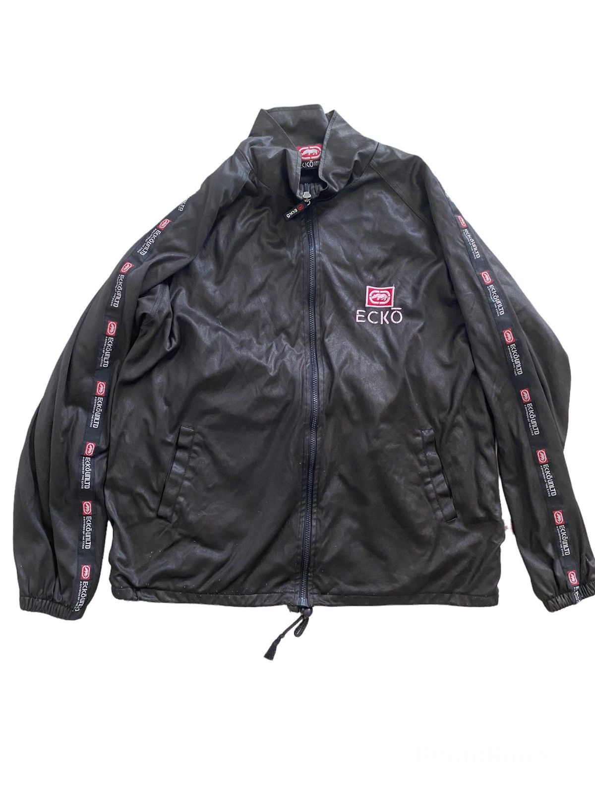 Ecko Unltd. × Seditionaries × Vintage Vintage Jacket ECKO pocket Bags striped logo nice designer Size US L / EU 52-54 / 3 - 6 Thumbnail