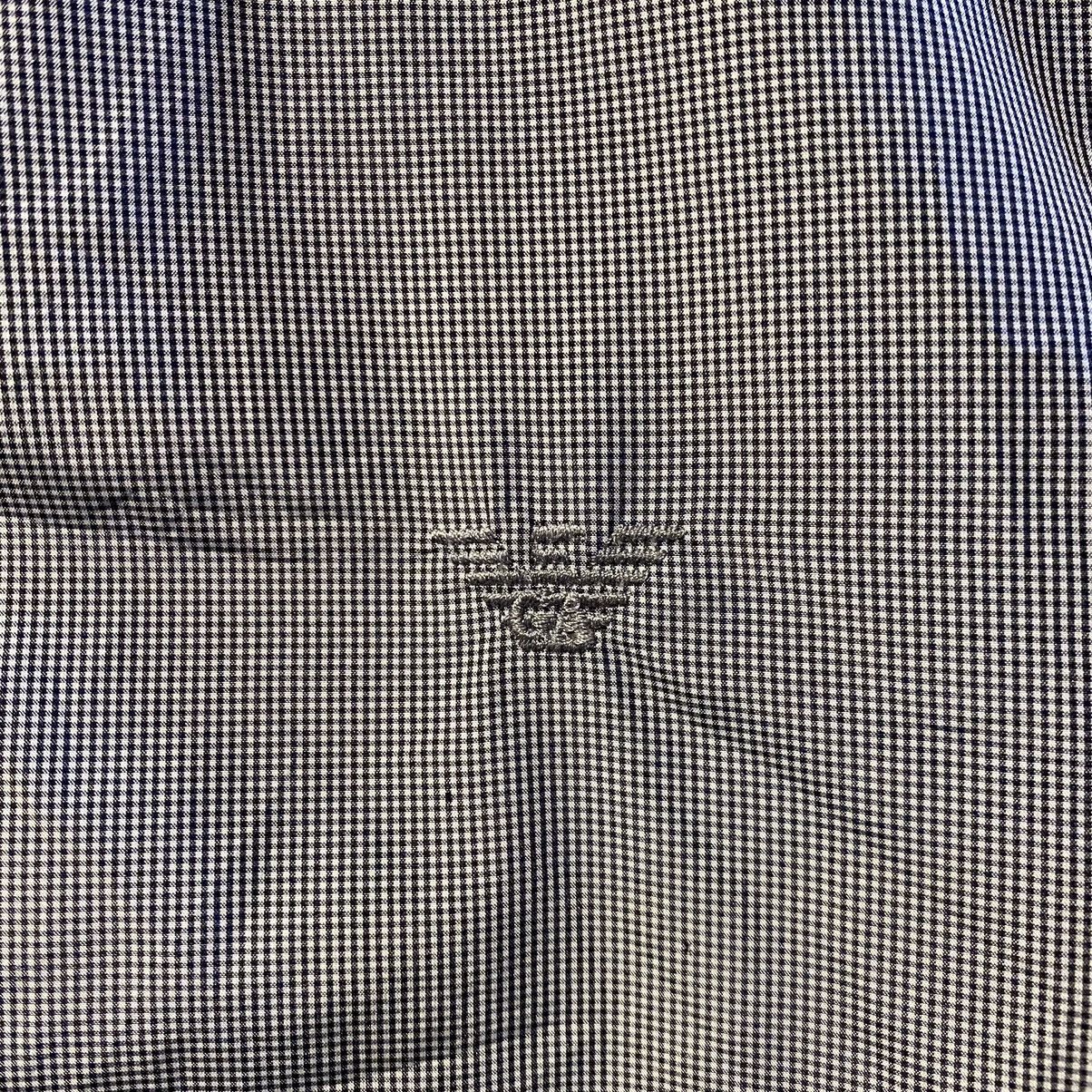 Emporio Armani × Vintage VINTAGE RARE‼️Emporio Armani Basic Logo Embroided Jackets Size US L / EU 52-54 / 3 - 7 Thumbnail
