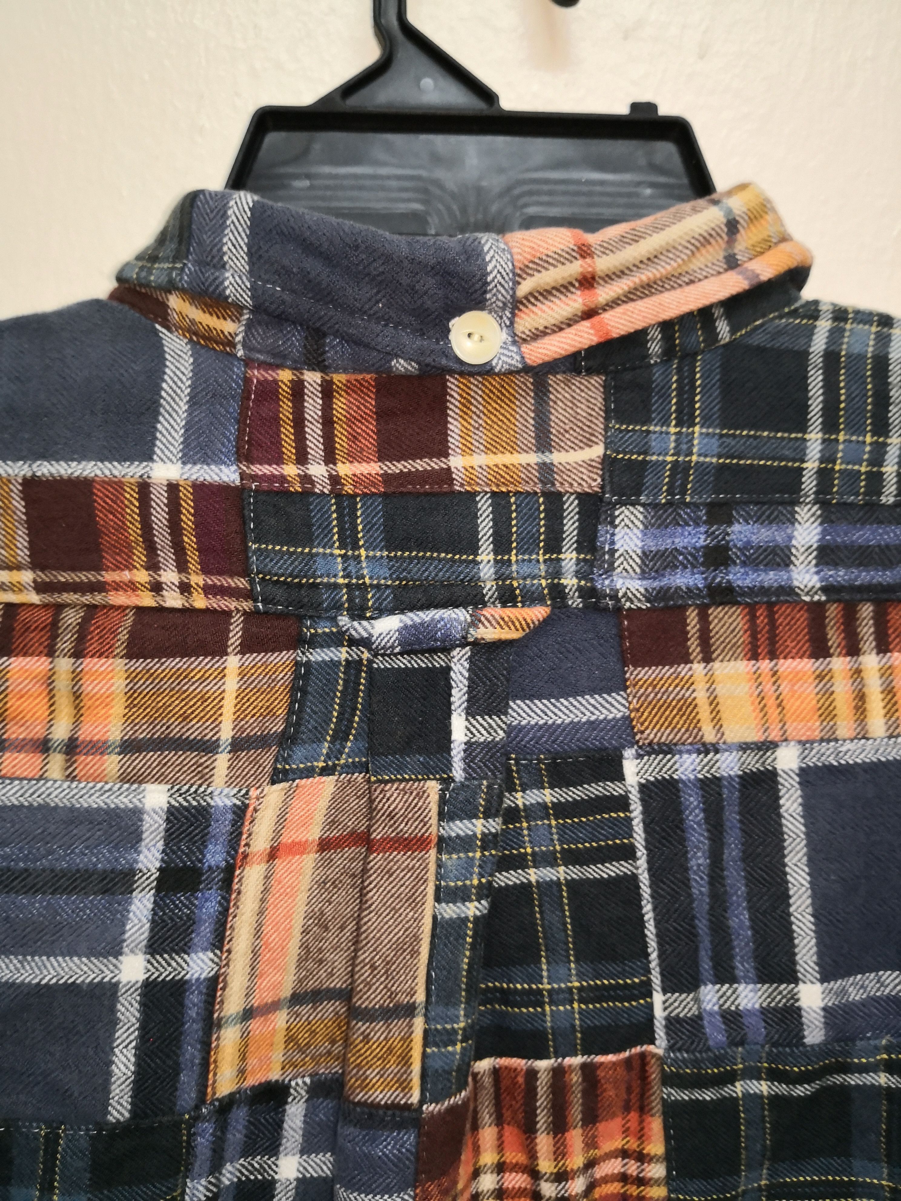 Designer × Japanese Brand Up Start x Patchwork Flannel x Kapital look alike x Shirt Size US L / EU 52-54 / 3 - 6 Thumbnail