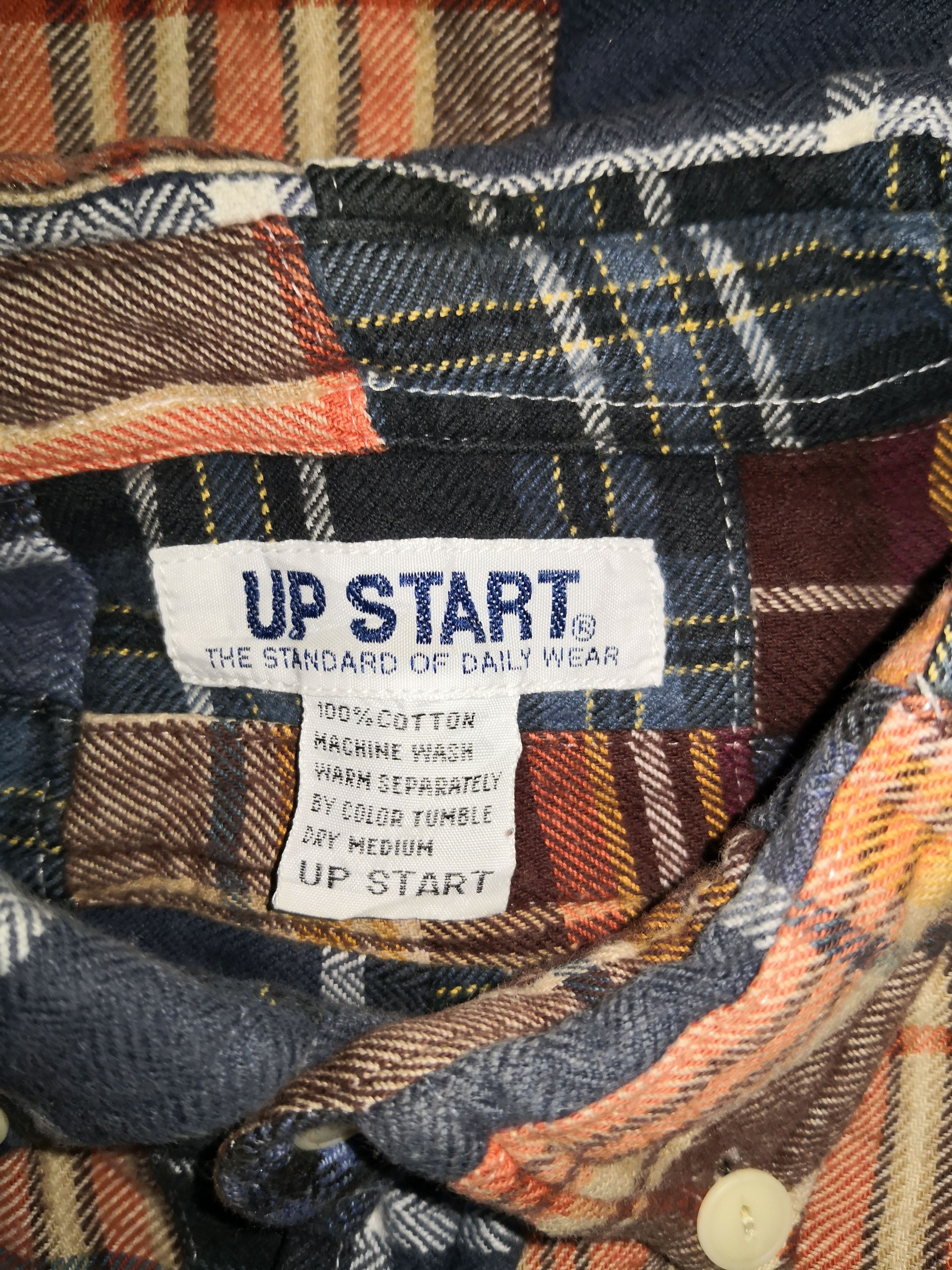Designer × Japanese Brand Up Start x Patchwork Flannel x Kapital look alike x Shirt Size US L / EU 52-54 / 3 - 7 Thumbnail