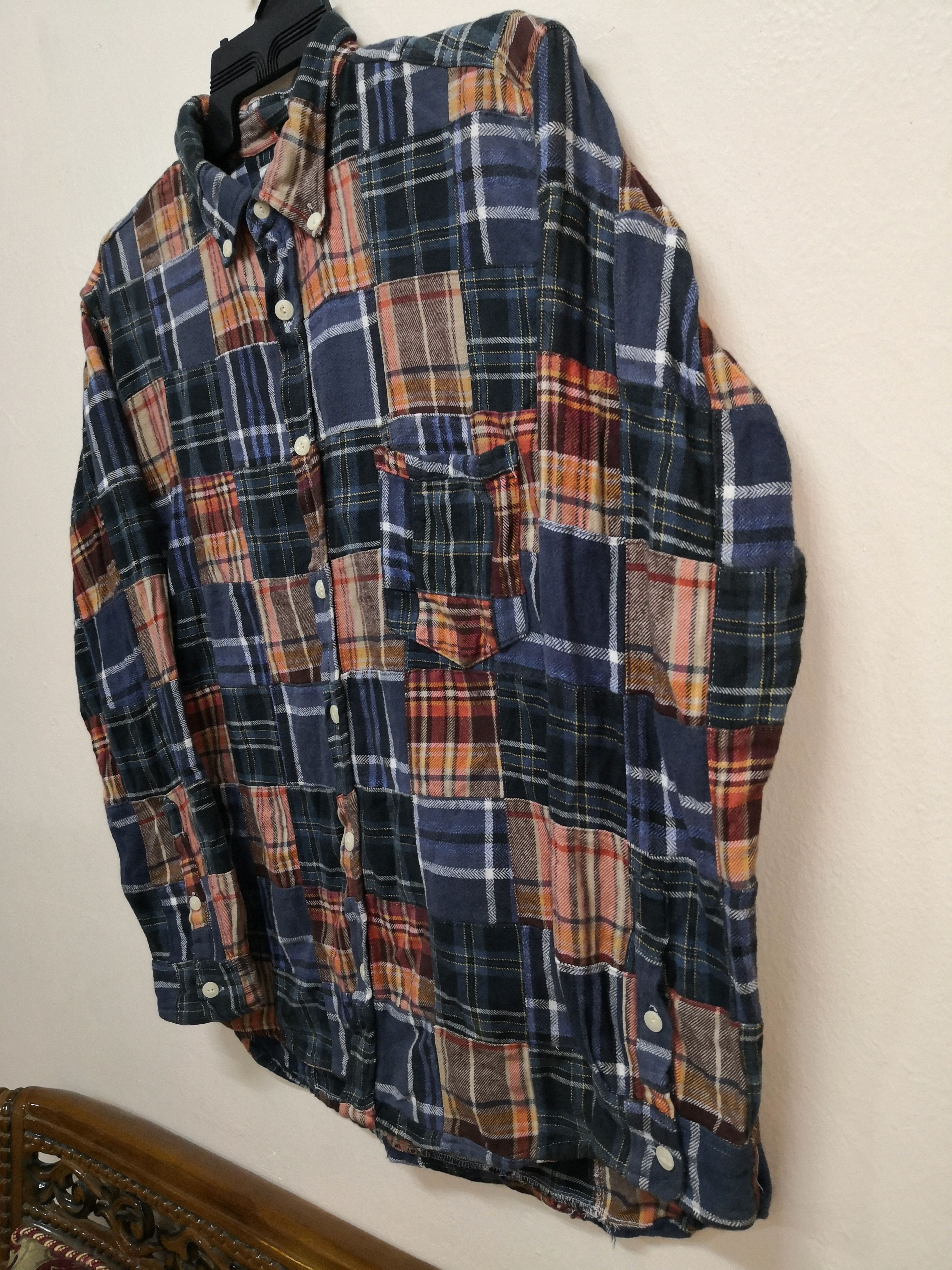 Designer × Japanese Brand Up Start x Patchwork Flannel x Kapital look alike x Shirt Size US L / EU 52-54 / 3 - 4 Thumbnail
