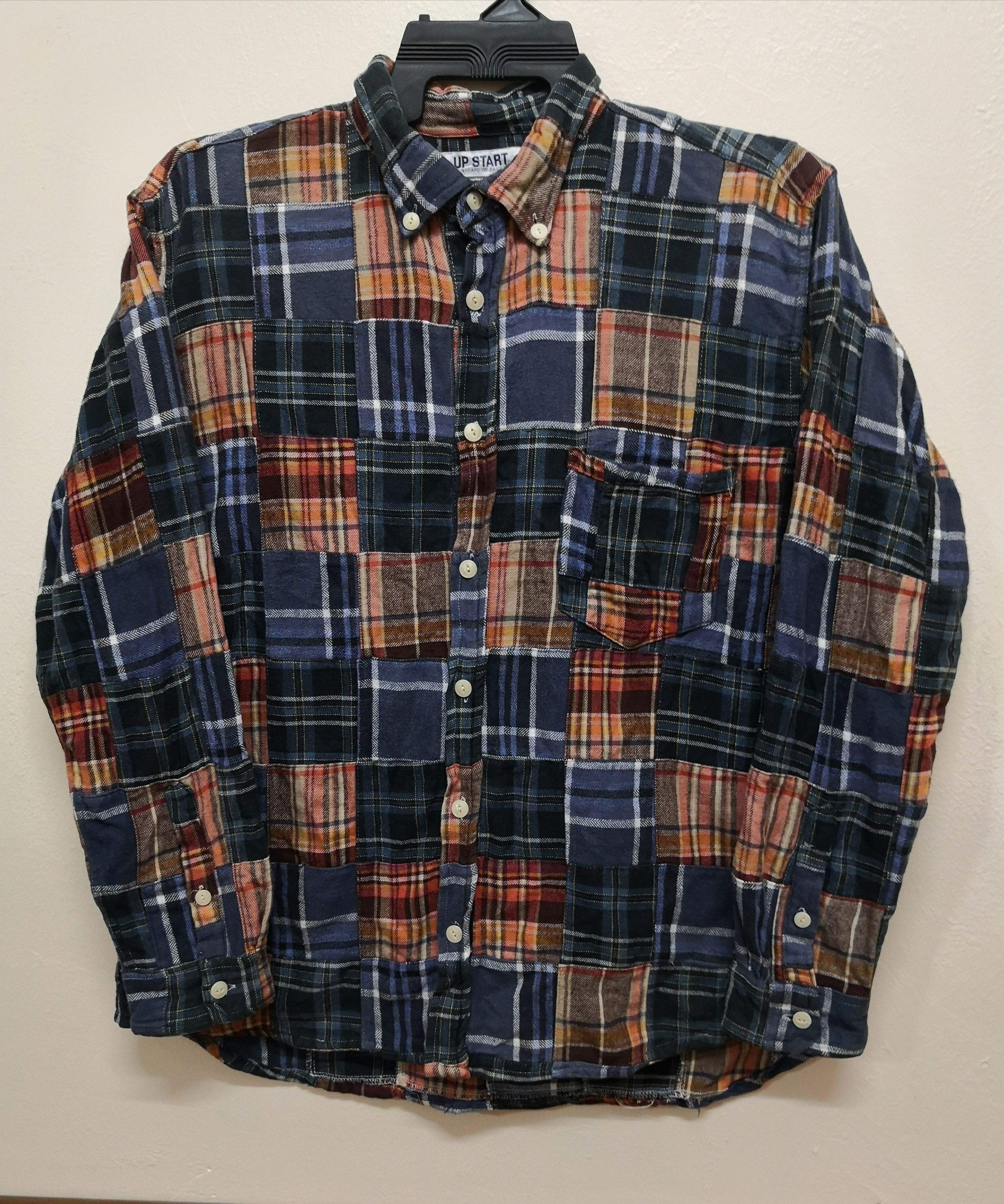 Designer × Japanese Brand Up Start x Patchwork Flannel x Kapital look alike x Shirt Size US L / EU 52-54 / 3 - 3 Thumbnail