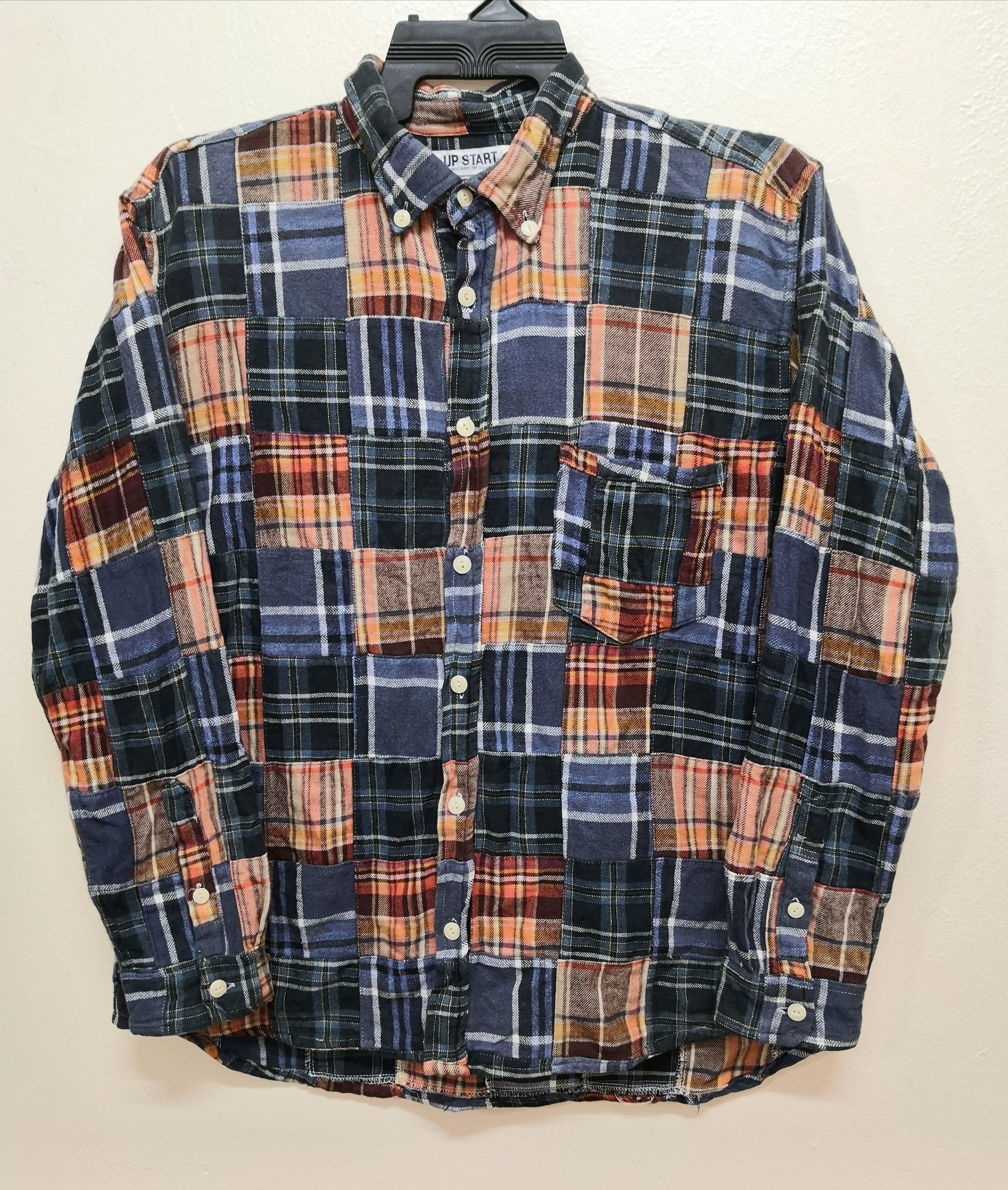 Designer × Japanese Brand Up Start x Patchwork Flannel x Kapital look alike x Shirt Size US L / EU 52-54 / 3 - 1 Thumbnail