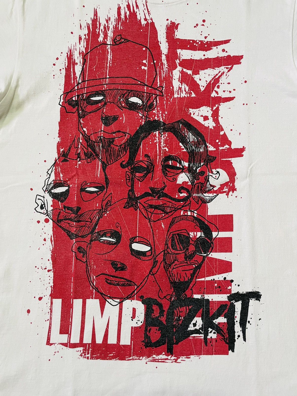 Band Tees Vintage Early Y2k Limp Bizkit Graffiti Picture Band Tees Size US S / EU 44-46 / 1 - 3 Thumbnail