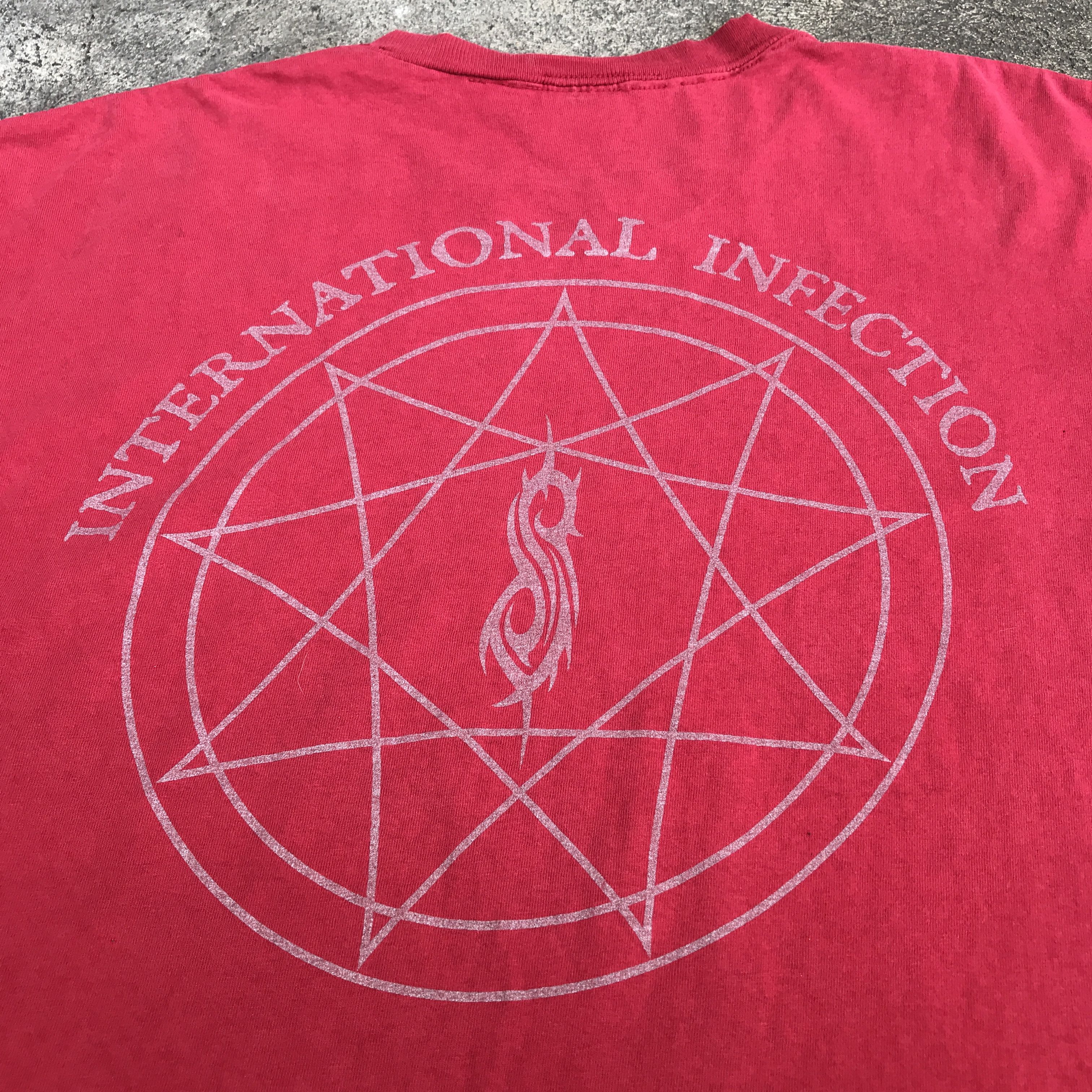 Band Tees Vintage 2001 Slipknot Nu metal Promo Tee L Graphic Size US L / EU 52-54 / 3 - 10 Thumbnail