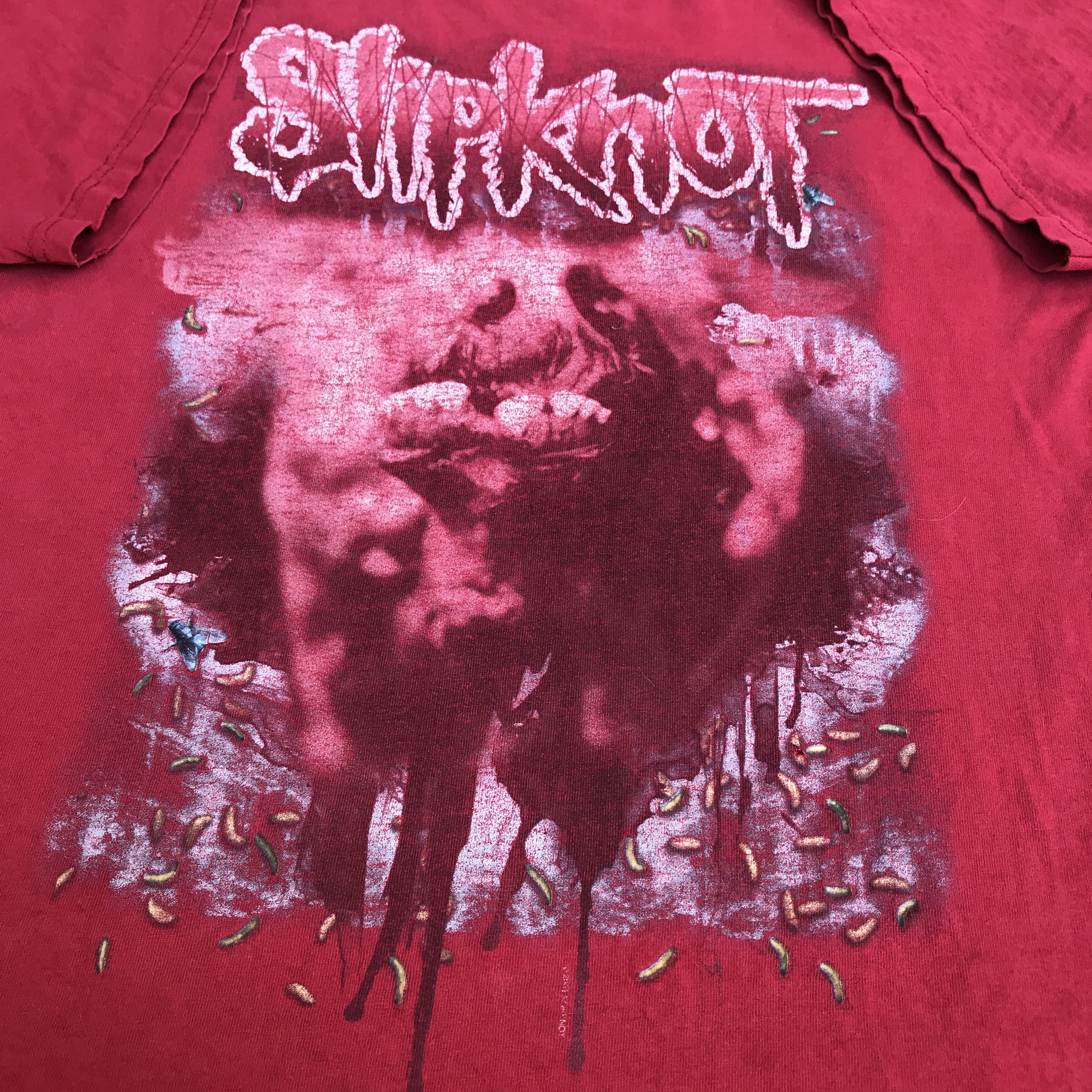 Band Tees Vintage 2001 Slipknot Nu metal Promo Tee L Graphic Size US L / EU 52-54 / 3 - 2 Thumbnail