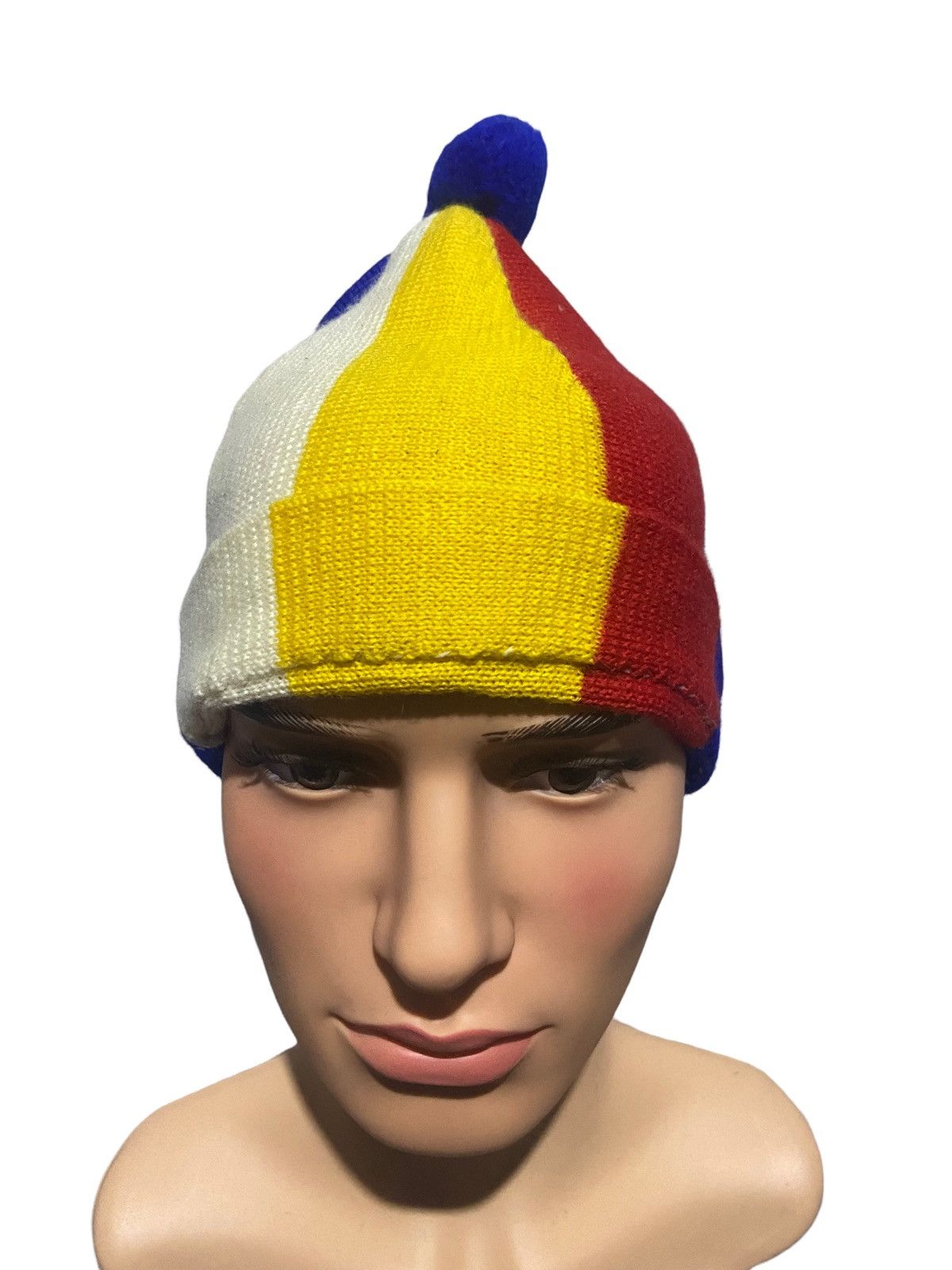 Other 🔥SALE🔥VINTAGE MULTICOLOUR BEANIE Size ONE SIZE - 2 Thumbnail