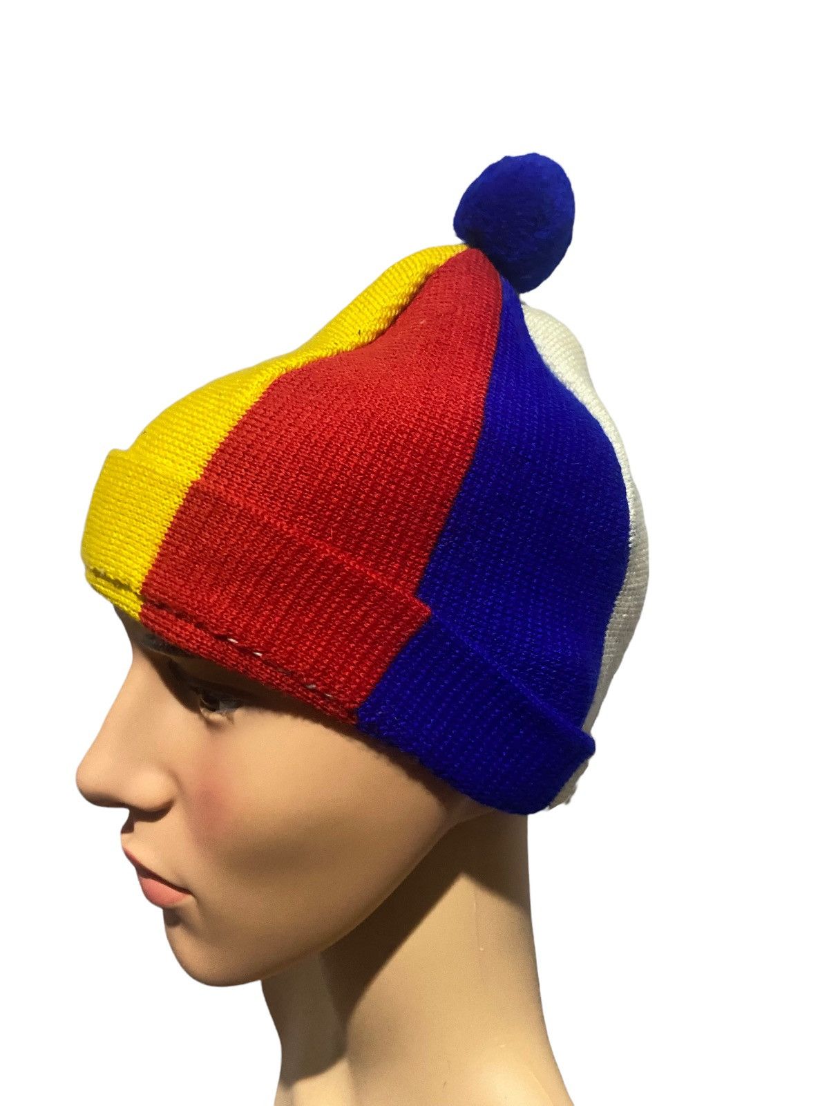 Other 🔥SALE🔥VINTAGE MULTICOLOUR BEANIE Size ONE SIZE - 1 Thumbnail