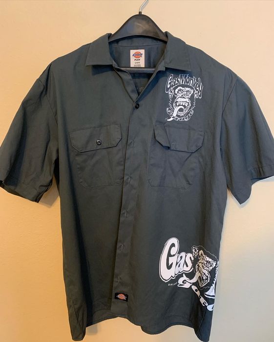 Dickies Vintage Dickies Grease Monkey Garage Work Shirt | Grailed