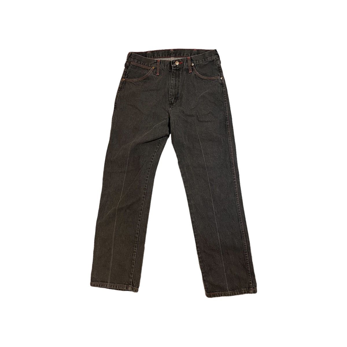 Vintage × Wrangler Vintage Wrangler Grey/Red Contrast Stitch Jeans Size US 32 / EU 48 - 1 Thumbnail