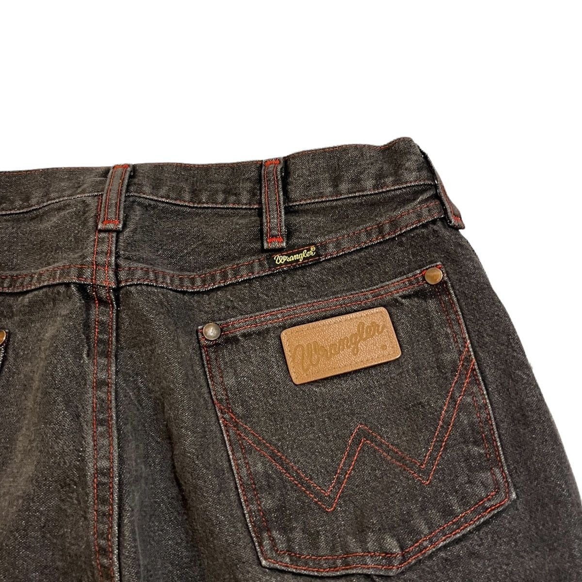 Vintage × Wrangler Vintage Wrangler Grey/Red Contrast Stitch Jeans Size US 32 / EU 48 - 4 Thumbnail