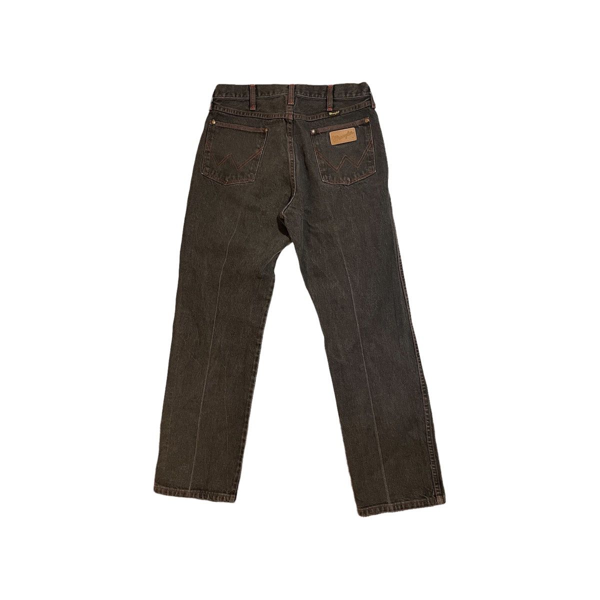 Vintage × Wrangler Vintage Wrangler Grey/Red Contrast Stitch Jeans Size US 32 / EU 48 - 3 Thumbnail