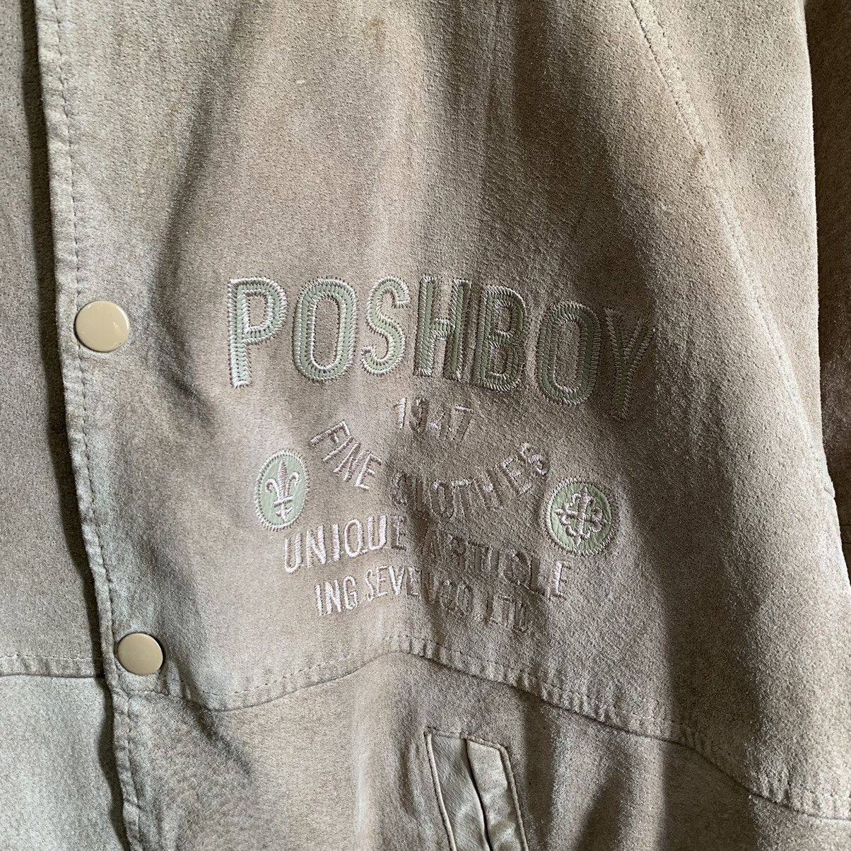 Other Posh Boy Leather Varsity Jacket Size US L / EU 52-54 / 3 - 4 Thumbnail