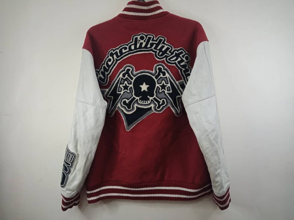 Vintage Skull varsity jacket