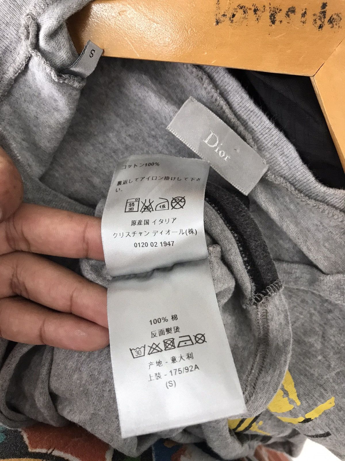 Dior × Hedi Slimane Dior abstract art Tee A2 Size US S / EU 44-46 / 1 - 10 Thumbnail