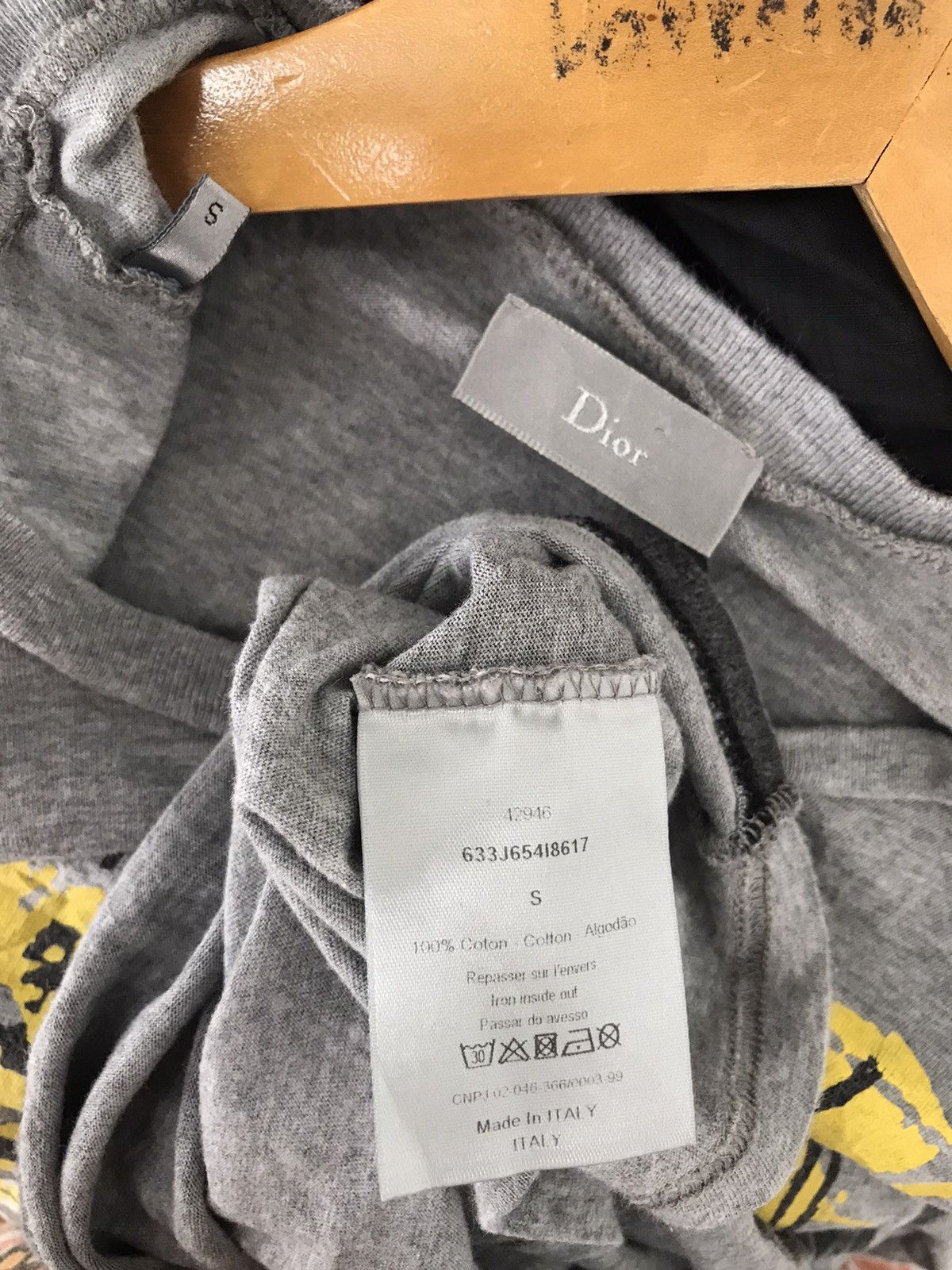Dior × Hedi Slimane Dior abstract art Tee A2 Size US S / EU 44-46 / 1 - 9 Thumbnail