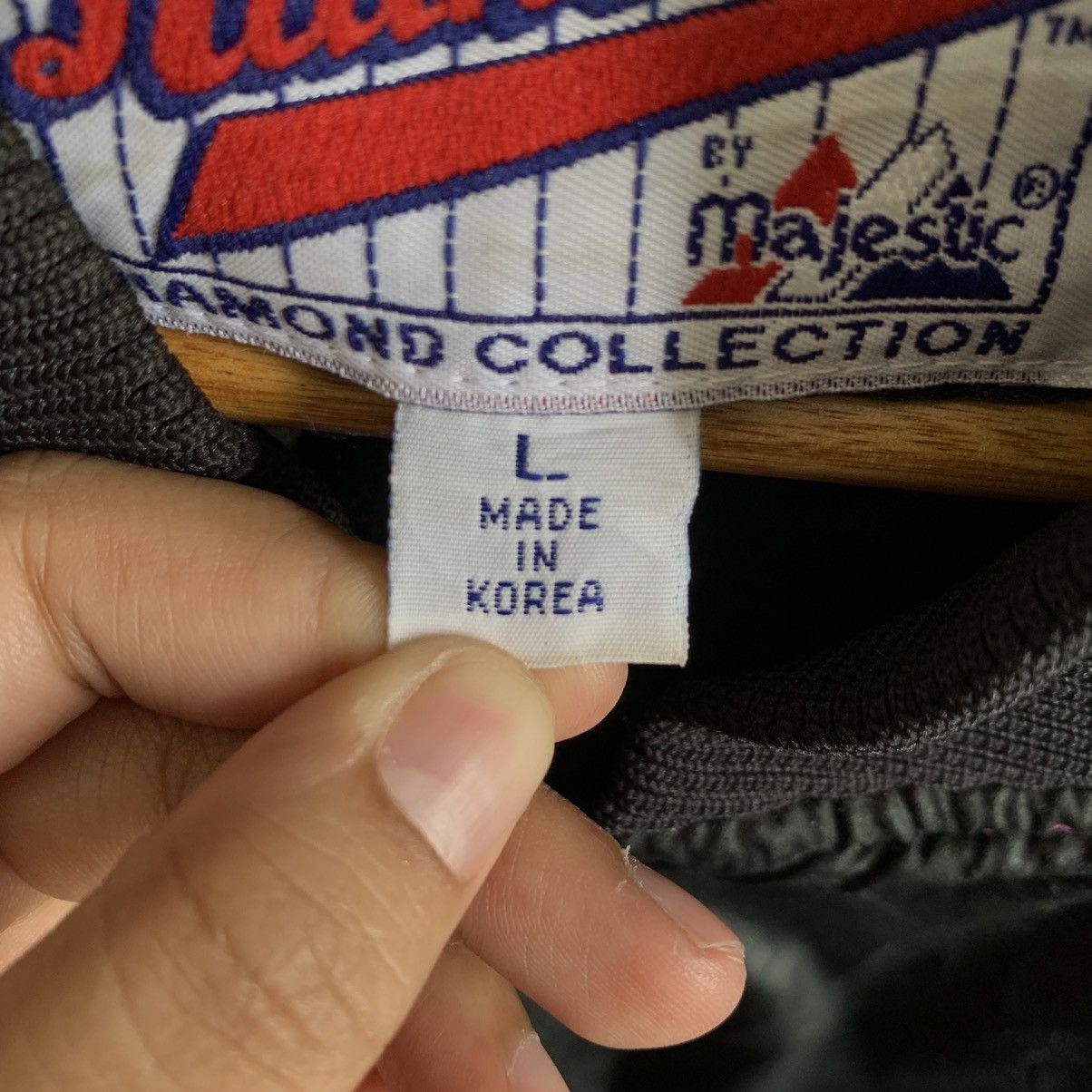 MLB × Majestic Mets Baseball Jacket Size US L / EU 52-54 / 3 - 5 Thumbnail
