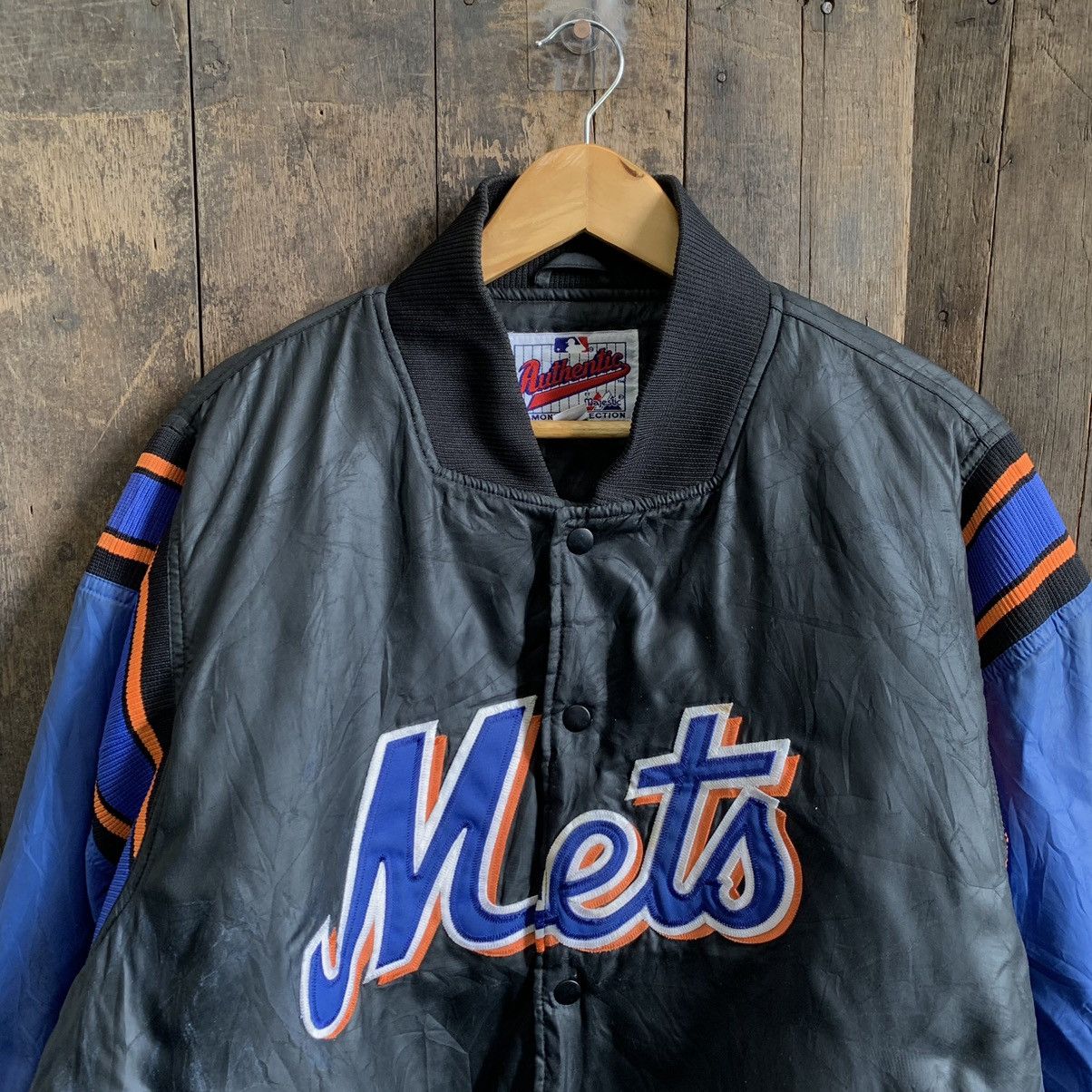MLB × Majestic Mets Baseball Jacket Size US L / EU 52-54 / 3 - 3 Thumbnail