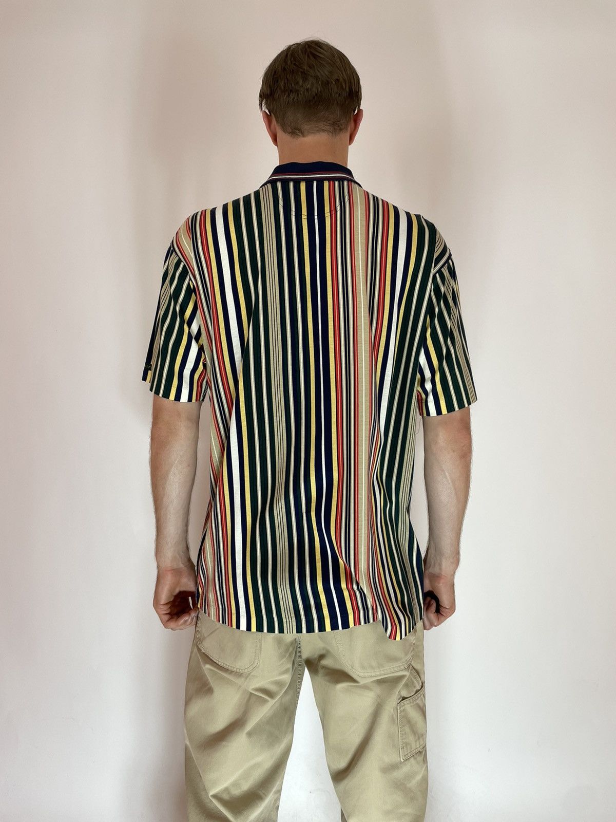 Other Lyle & Scott Vintage multicolour stripes Polo made in USA Size US XL / EU 56 / 4 - 5 Thumbnail