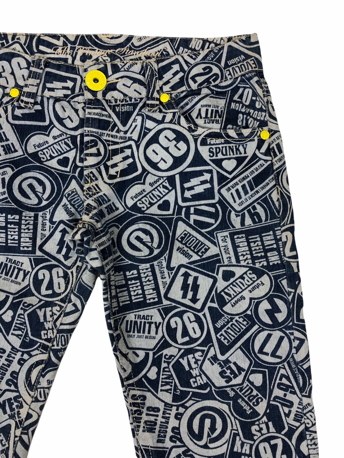 Japanese Brand Japanese Brand TVS Denim Overprint Inspired Hysteric Glamour Size US 30 / EU 46 - 6 Thumbnail