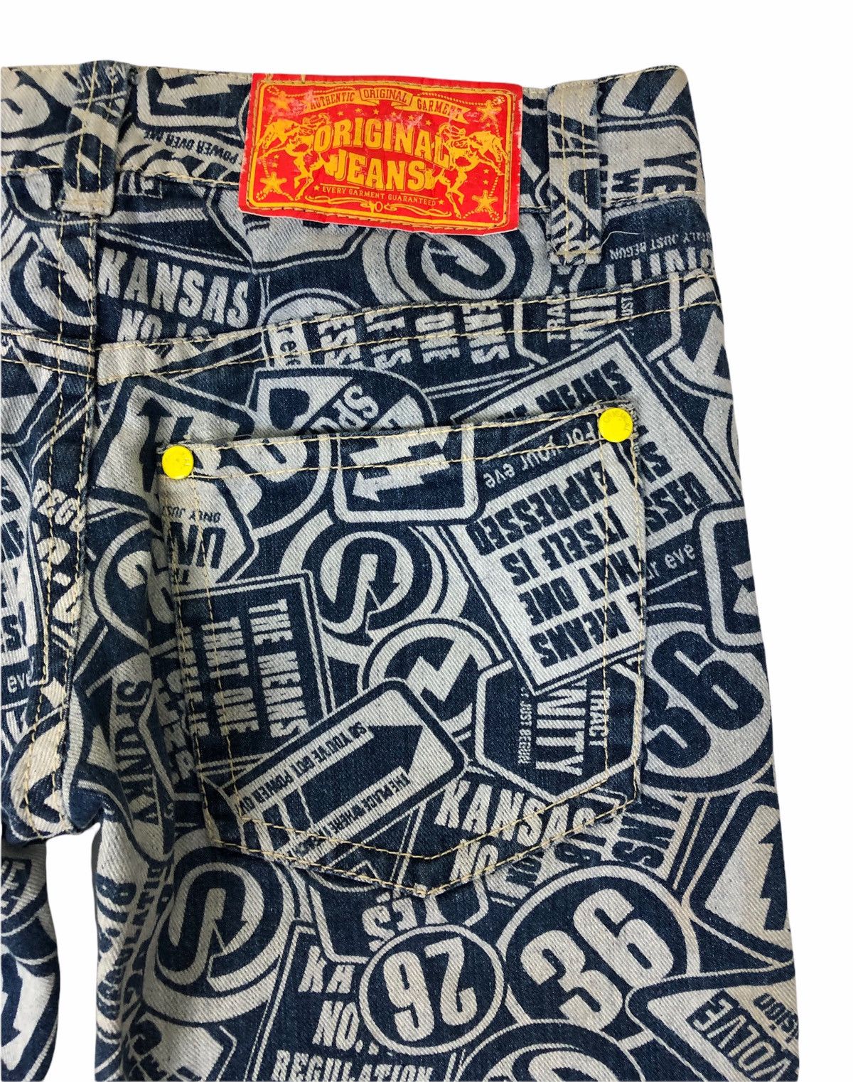 Japanese Brand Japanese Brand TVS Denim Overprint Inspired Hysteric Glamour Size US 30 / EU 46 - 10 Thumbnail