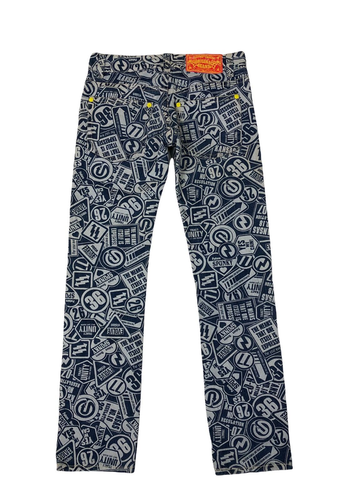 Japanese Brand Japanese Brand TVS Denim Overprint Inspired Hysteric Glamour Size US 30 / EU 46 - 2 Thumbnail