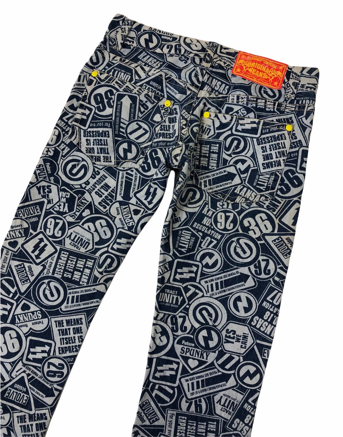 Japanese Brand Japanese Brand TVS Denim Overprint Inspired Hysteric Glamour Size US 30 / EU 46 - 9 Thumbnail
