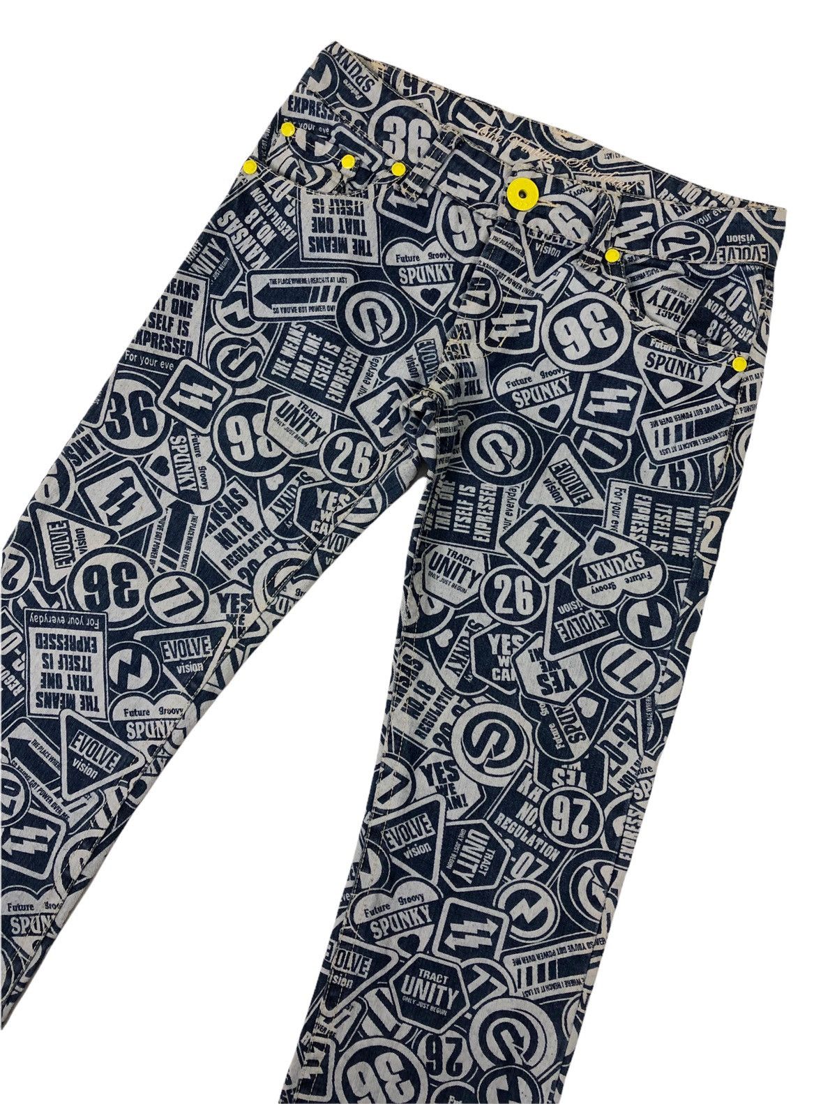 Japanese Brand Japanese Brand TVS Denim Overprint Inspired Hysteric Glamour Size US 30 / EU 46 - 5 Thumbnail