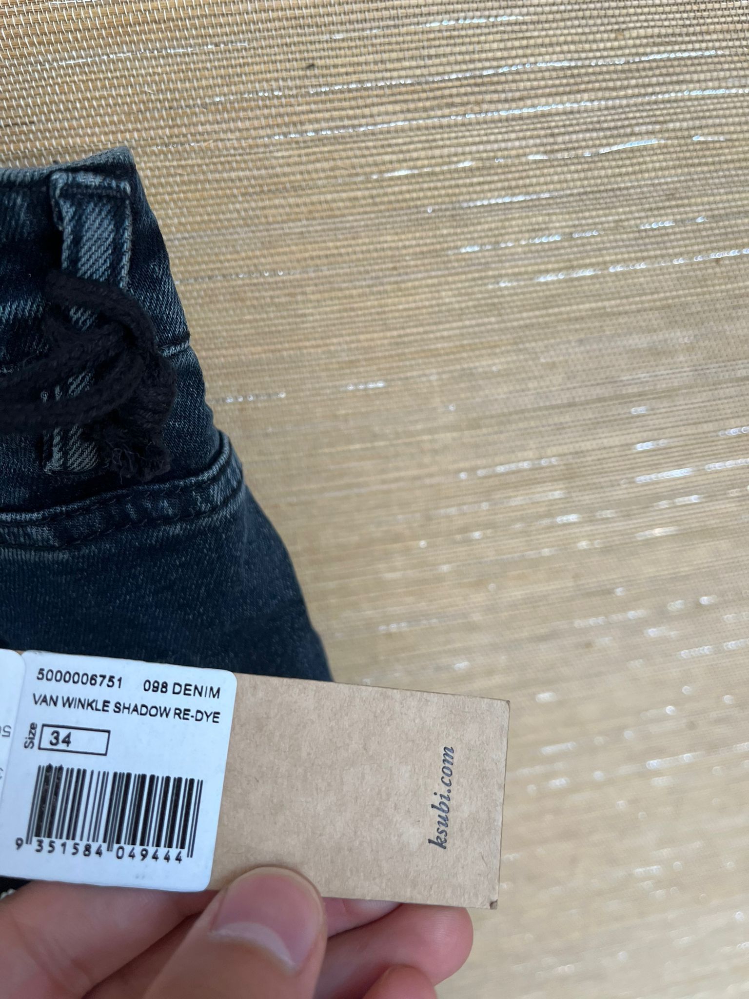Ksubi Van Winkle in Shadow Re Dye Size US 34 / EU 50 - 14 Thumbnail