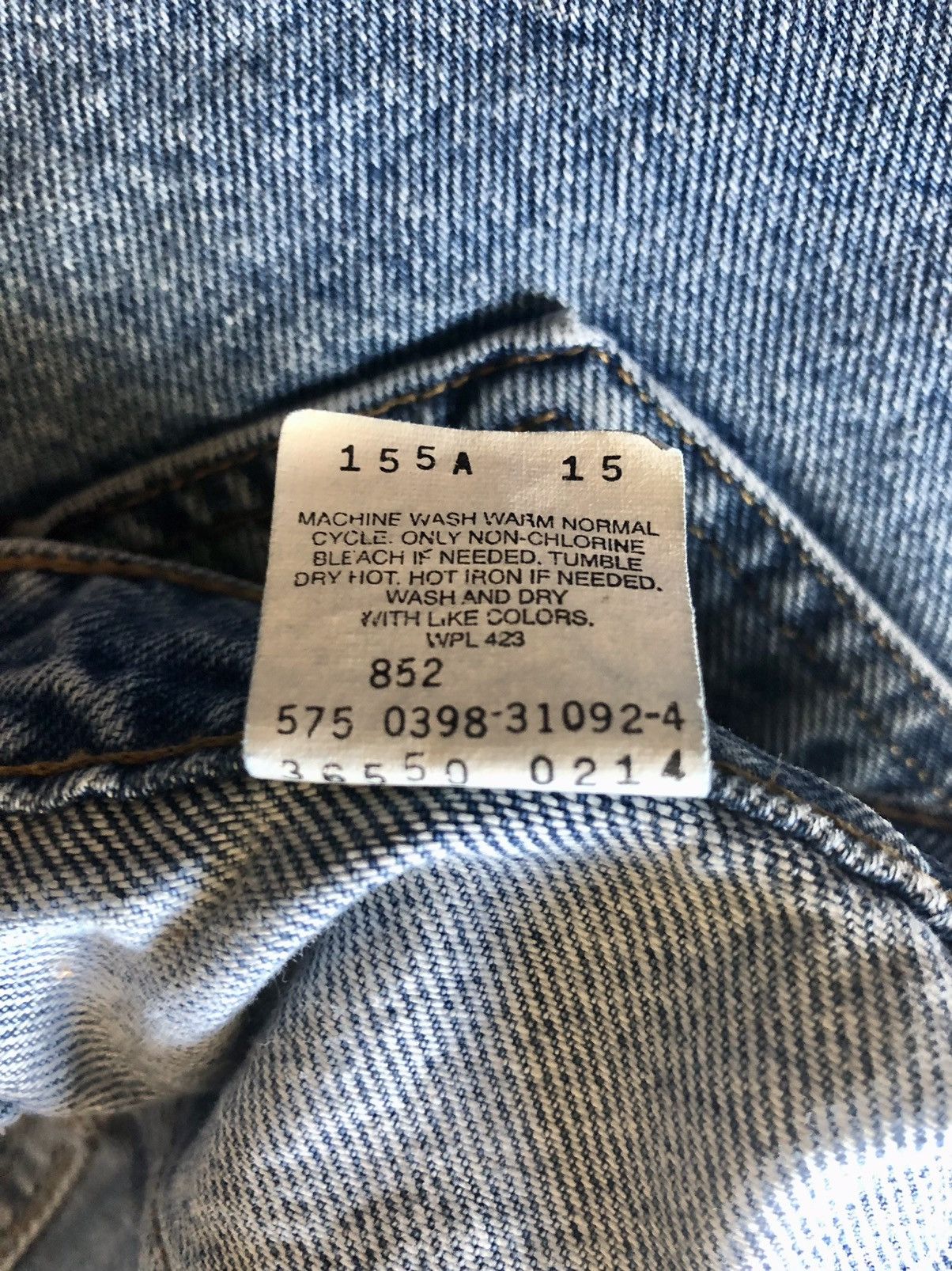 Levi's Levi’s 🇺🇸 550 bleu tab relax fit denim jean shorts Vintage 38 Size US 38 / EU 54 - 13 Thumbnail