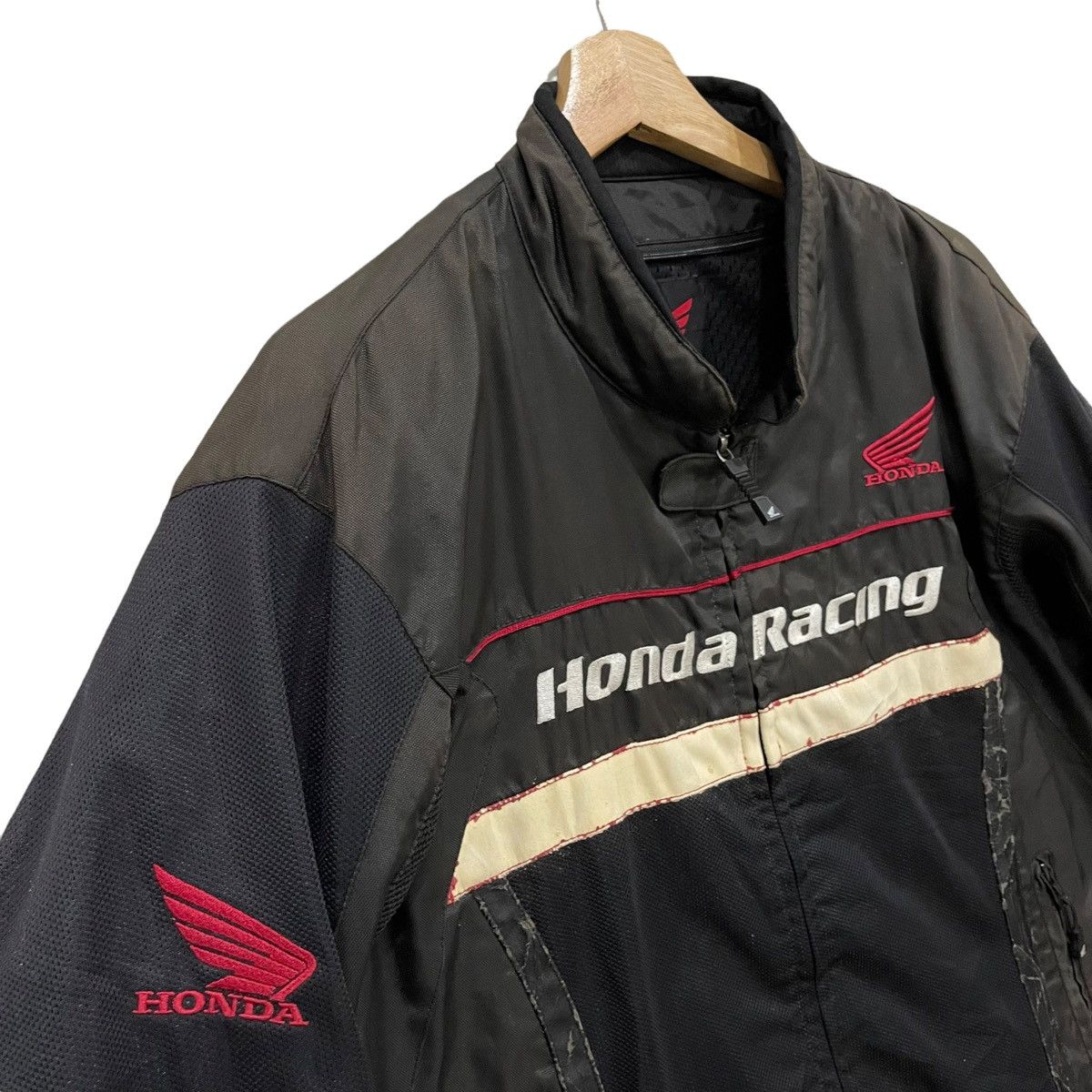 Honda Vintage HONDA Racing Riding Motorcycle Jacket Size US L / EU 52-54 / 3 - 10 Thumbnail