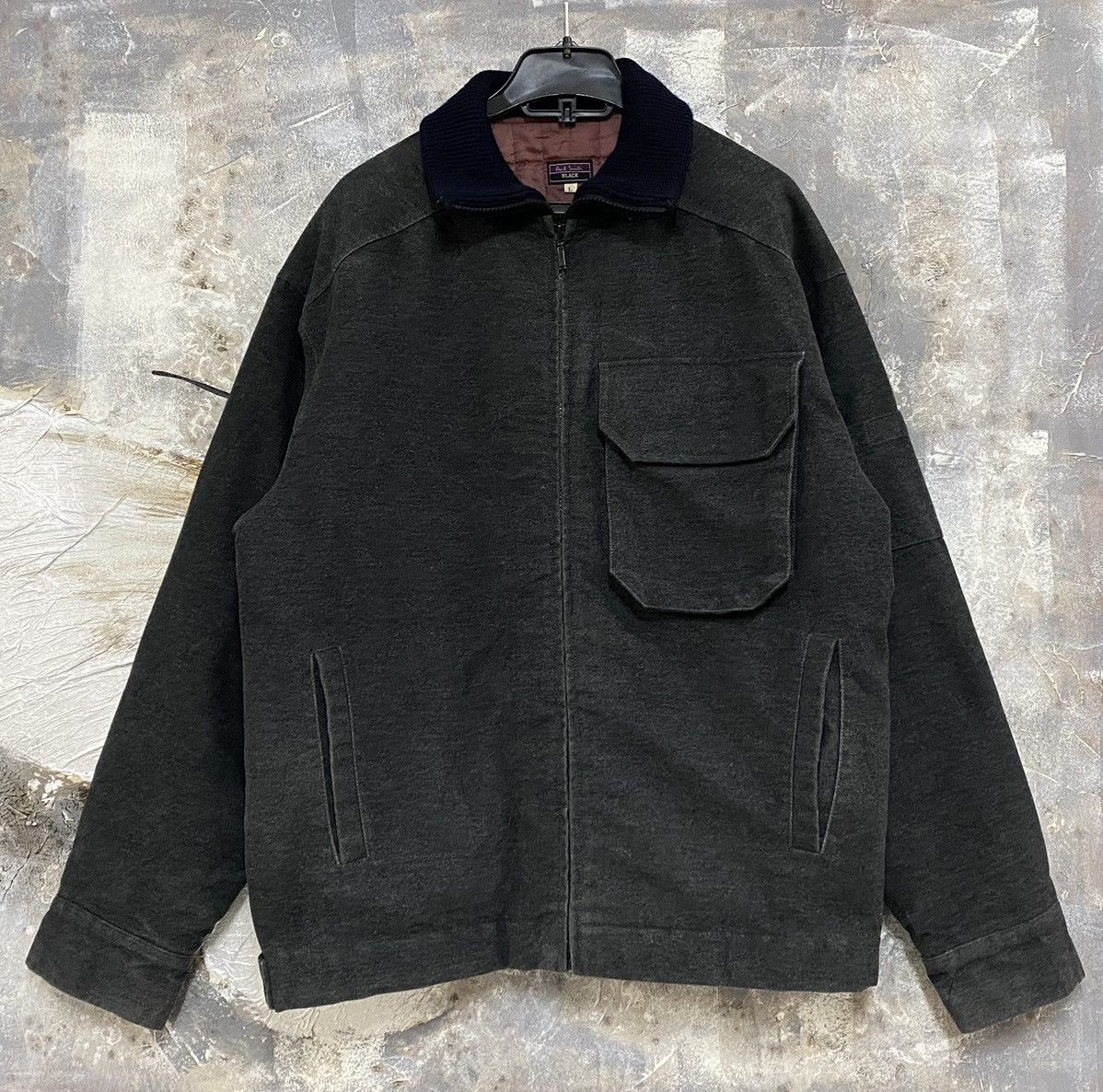 Paul Smith Vintage Paul Smith Black Work Jacket Size US L / EU 52-54 / 3 - 1 Thumbnail