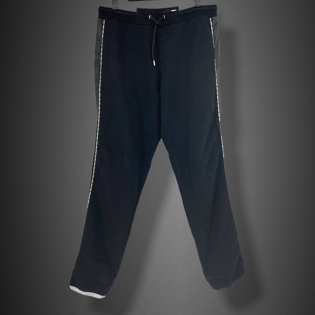 Alexander McQueen Leather Side Tape Sweat / Track Pants Size US 32 / EU 48 - 1 Thumbnail