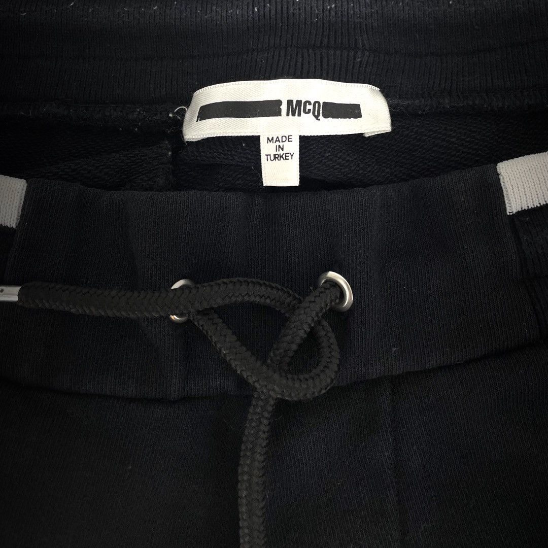 Alexander McQueen Leather Side Tape Sweat / Track Pants Size US 32 / EU 48 - 4 Thumbnail