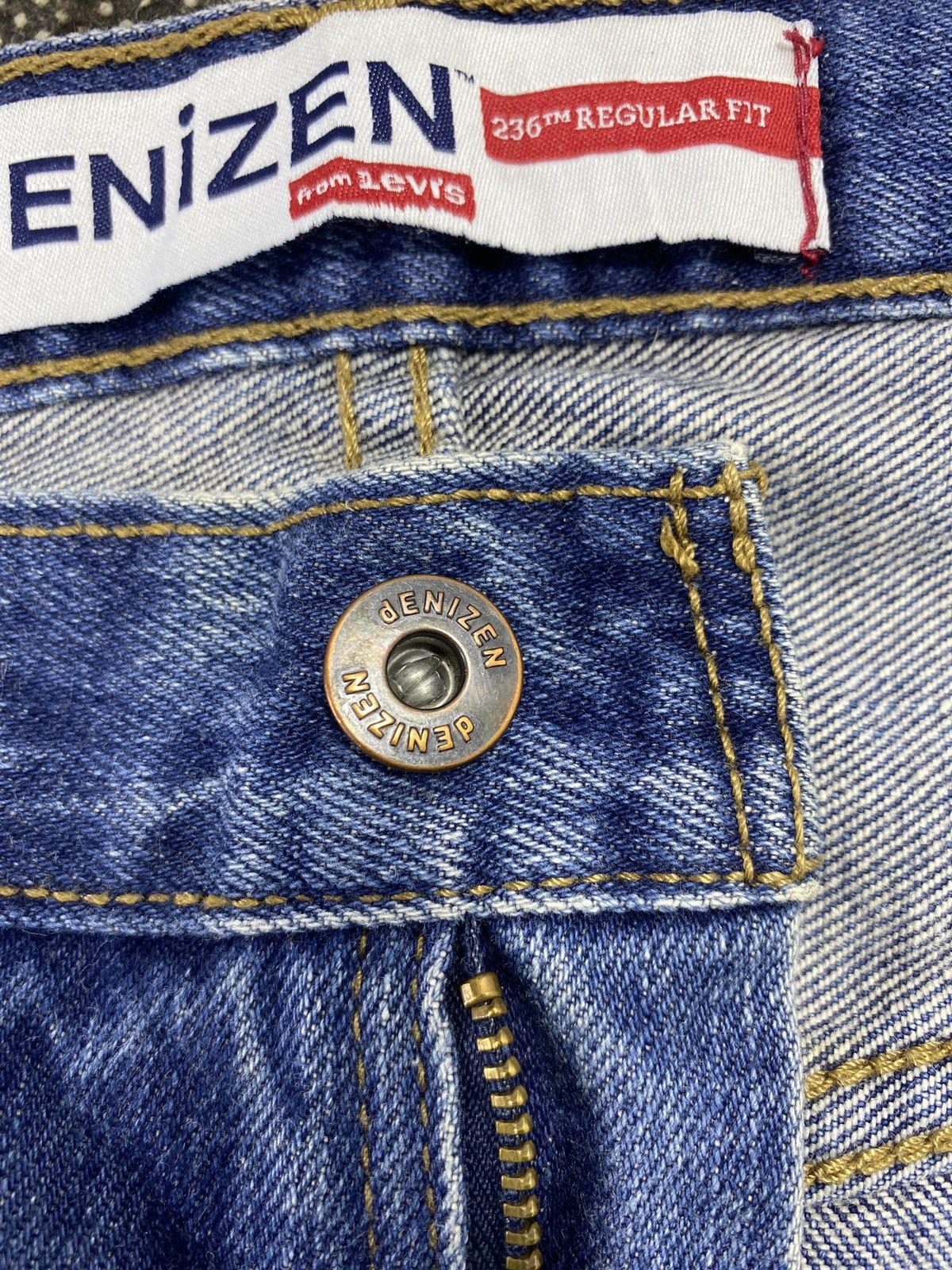 Jean VINTAGE LEVIS DENIZEN BLUE WASH JEANS -J489 Size US 41 - 8 Thumbnail
