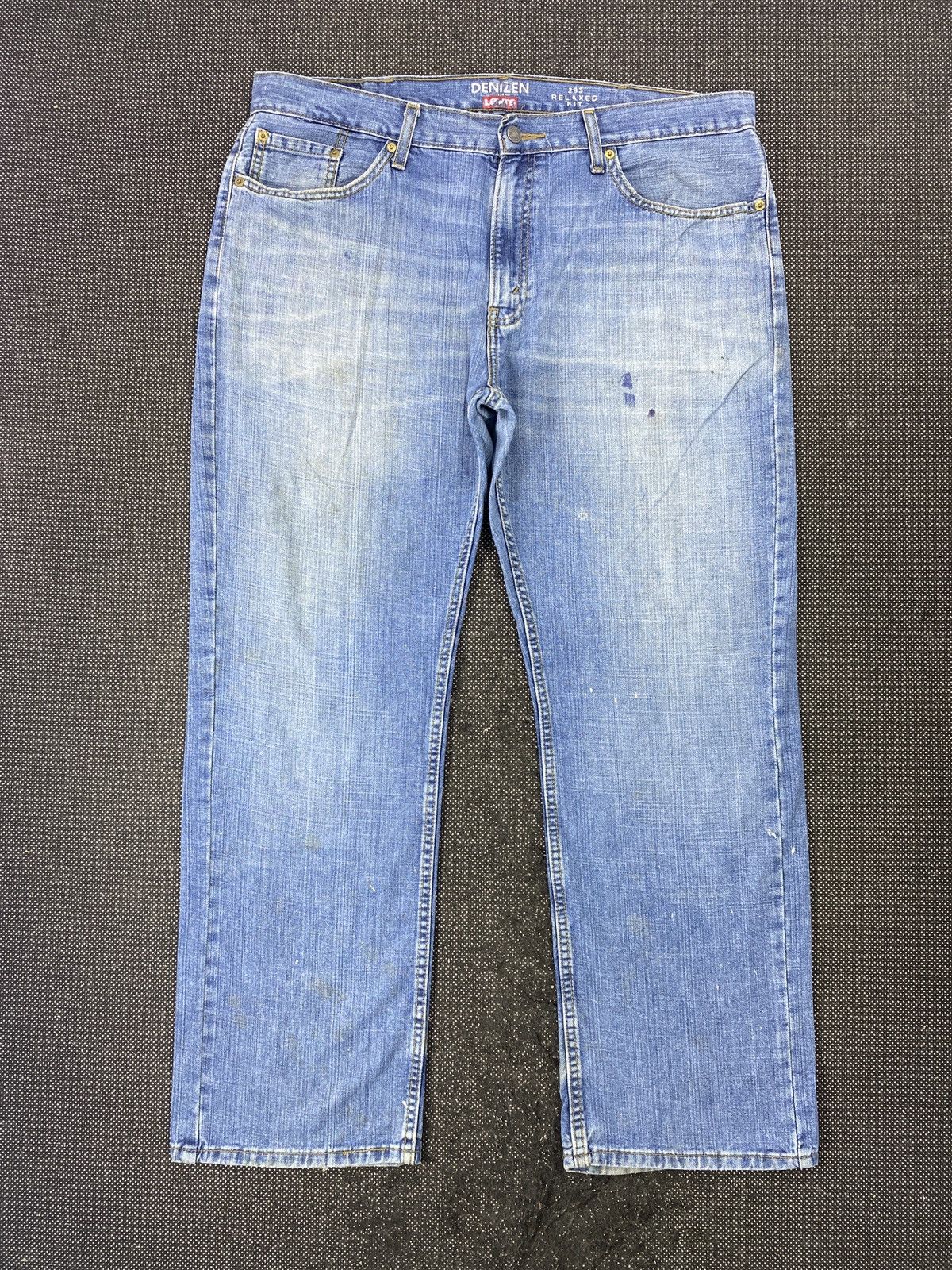 Jean VINTAGE LEVIS DENIZEN BLUE WASH JEANS -J490 Size US 39 - 1 Thumbnail