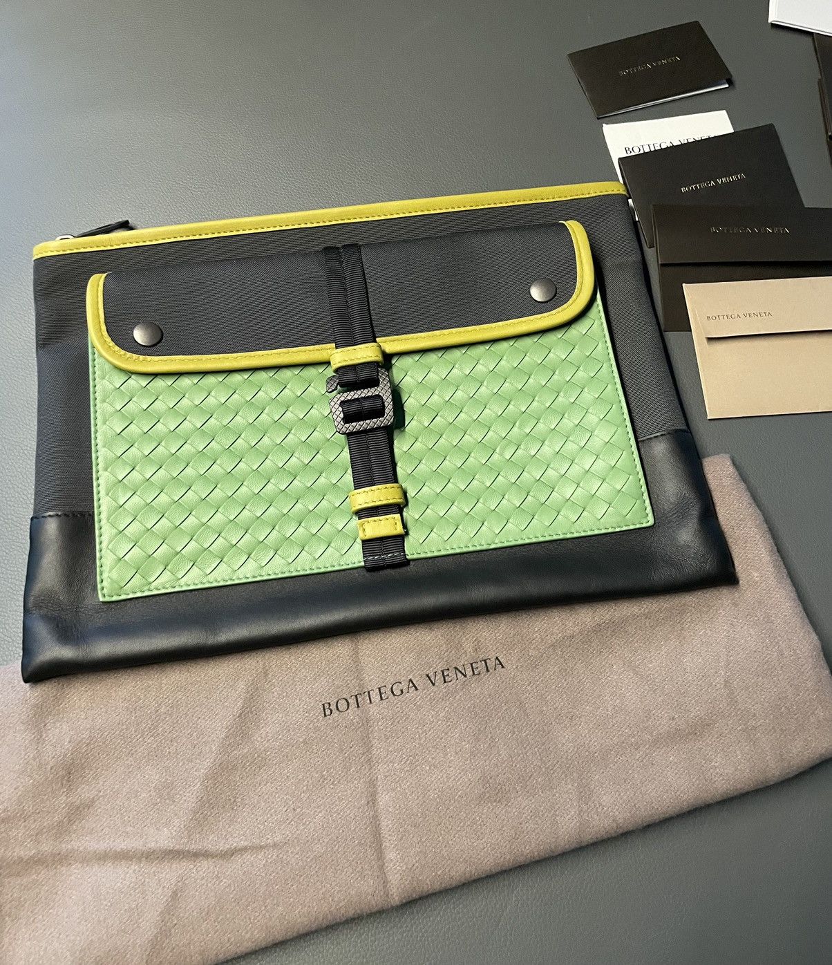 Bottega Veneta Brand NEW Rare Bottega Veneta Woven Leather Bag Size ONE SIZE - 3 Thumbnail
