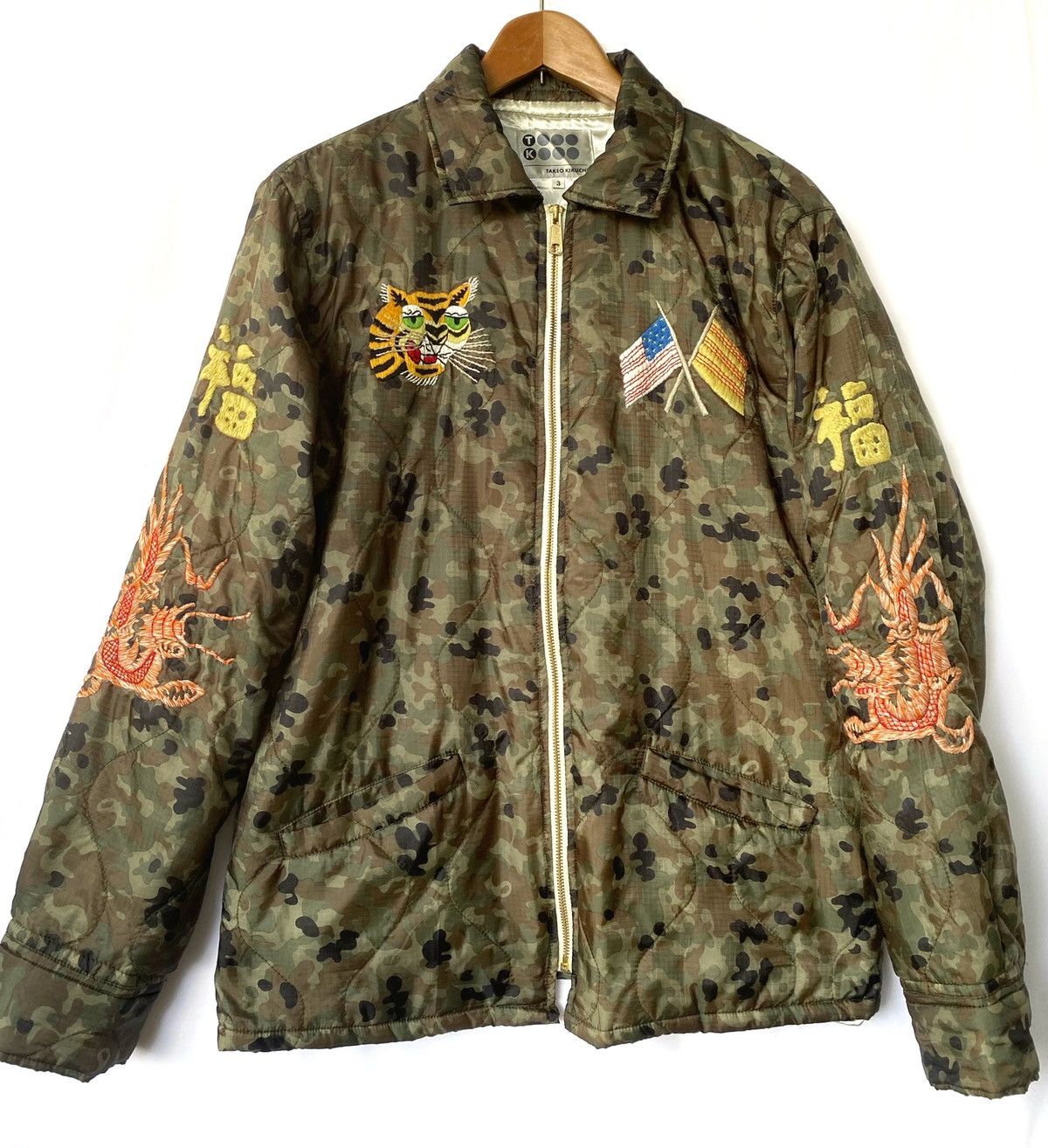 Vintage Takeo Kikuchi souvenir camouflage jacket vietnam war Grailed