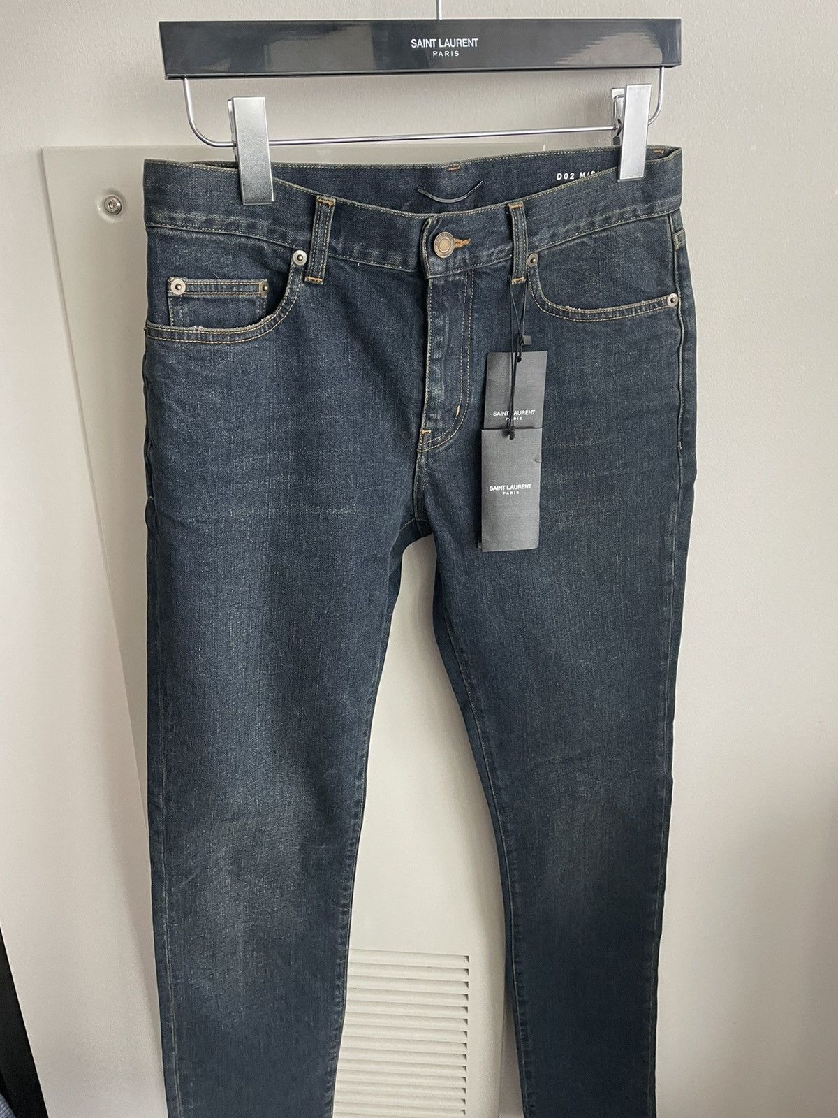 Hedi Slimane × Saint Laurent Paris × Yves Saint Laurent Extremely Rare Brand NEW SOLD Hedi Slimane Skinny SS16 Jeans Size US 30 / EU 46 - 12 Thumbnail