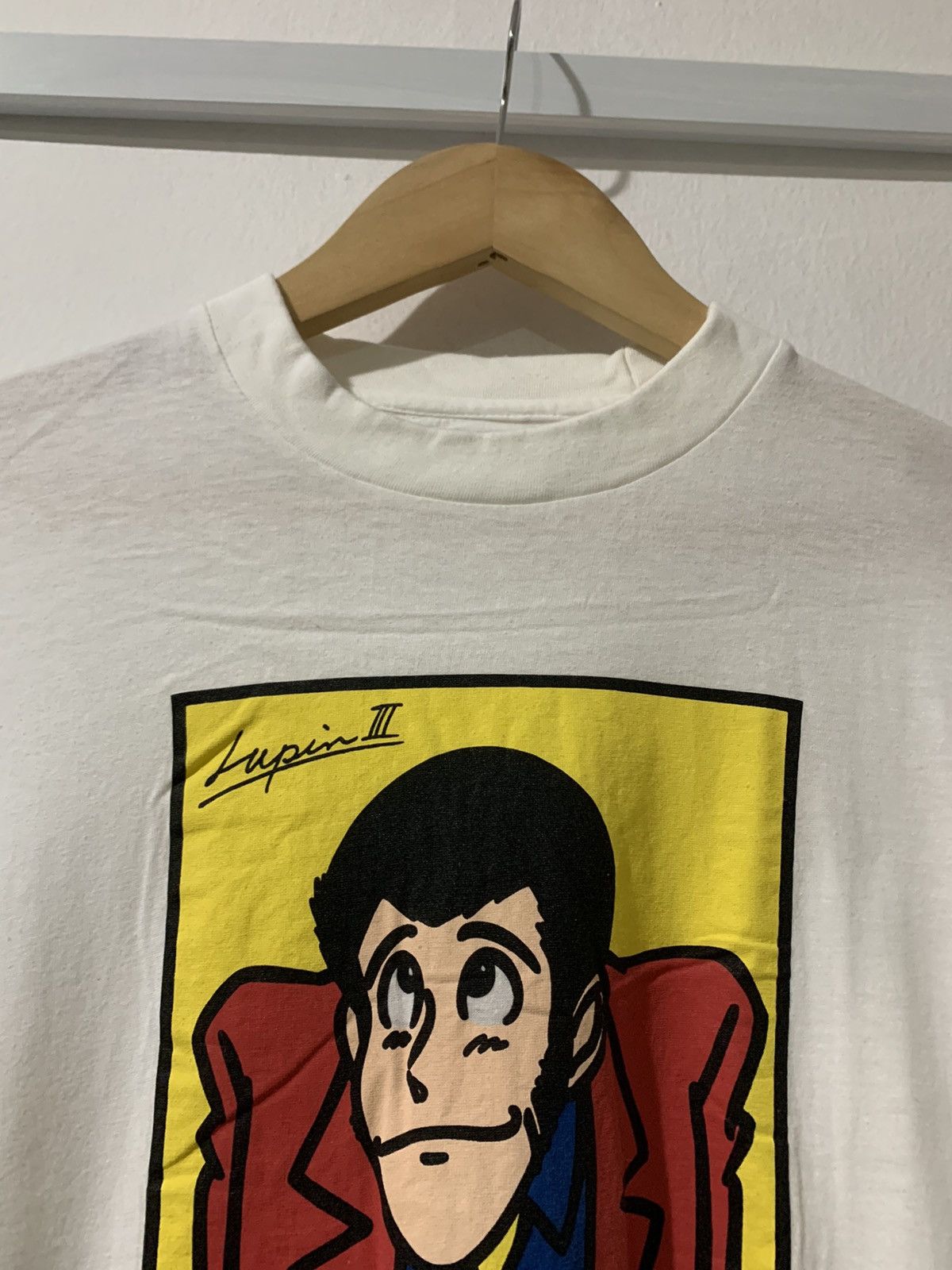 Anime Vintage Lupin The Third Wanted Anime Tshirt Size US L / EU 52-54 / 3 - 3 Thumbnail